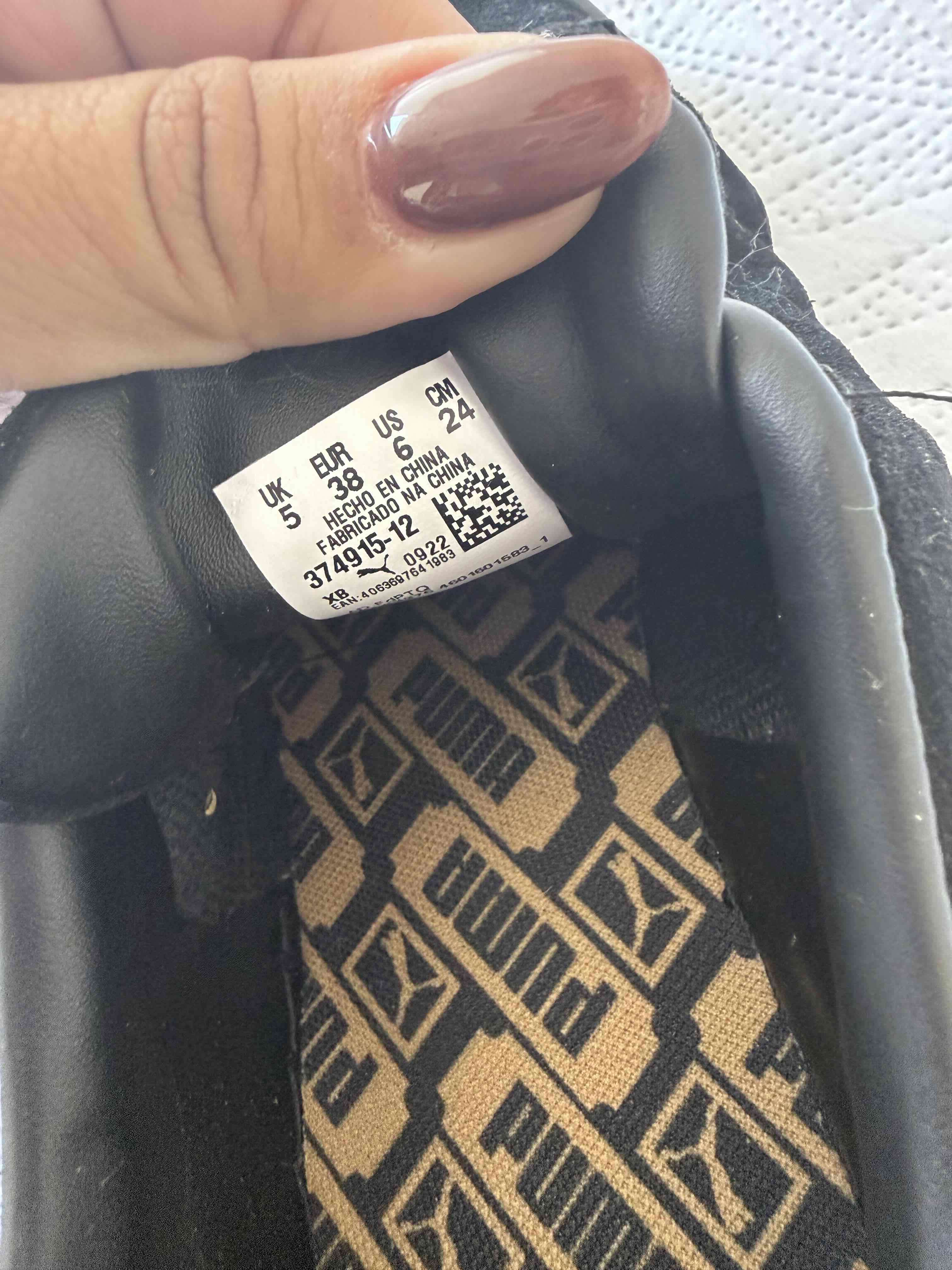 Zapatillas Puma Suede negras - miniatura 2