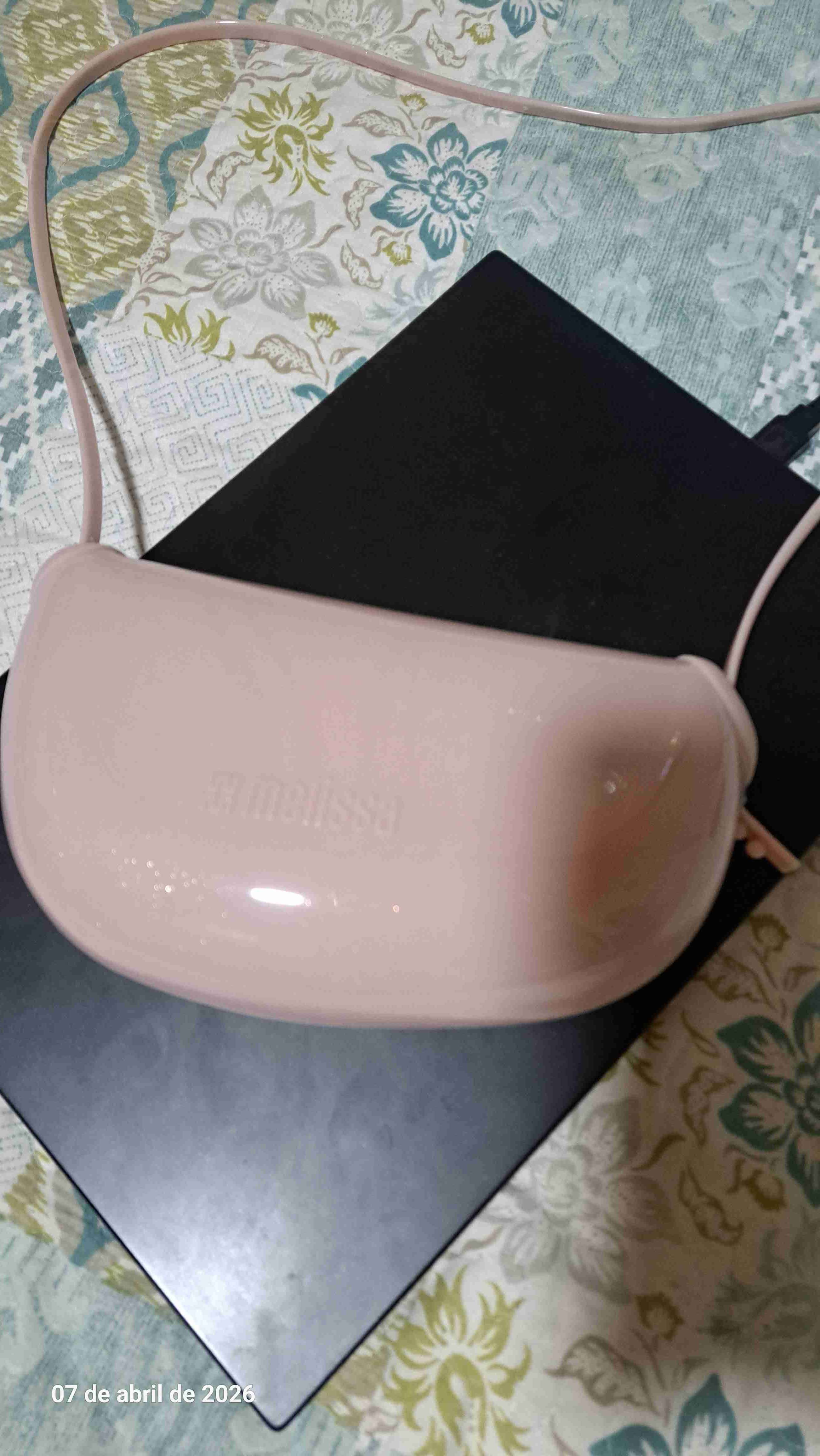 Cartera rosa con brillo Melissa - miniatura 2