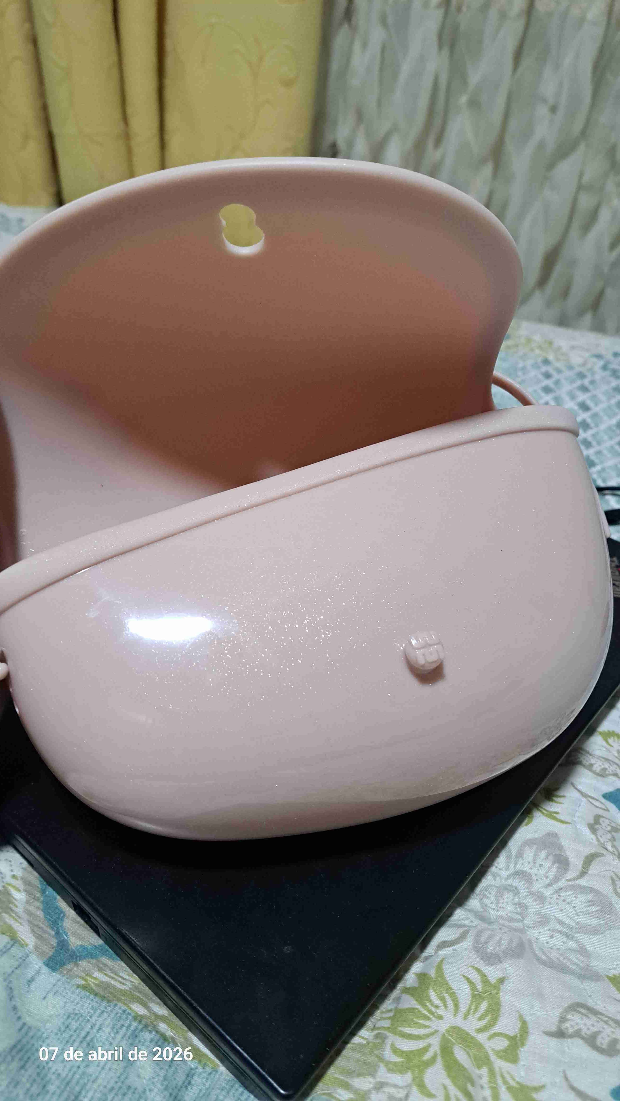 Cartera rosa con brillo Melissa - miniatura 3