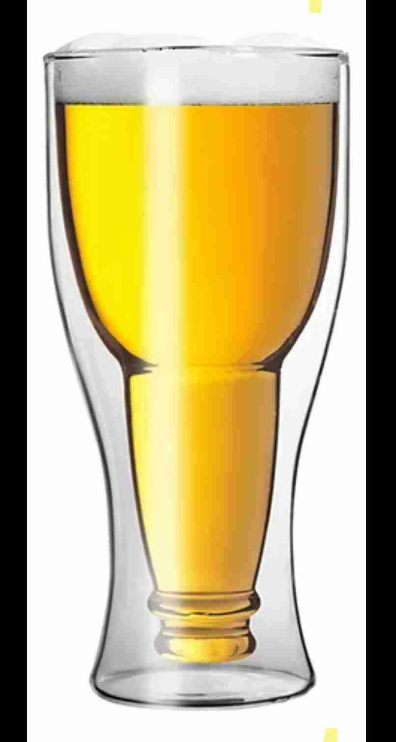 Vaso de cerveza doble capa - miniatura 1
