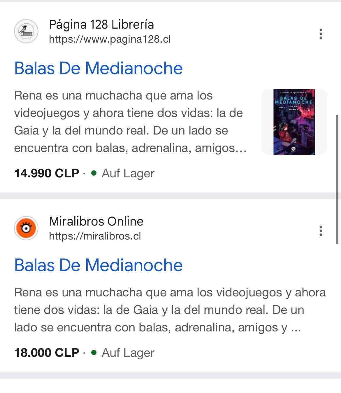 Balas de Medianoche Libro 1 - miniatura 2