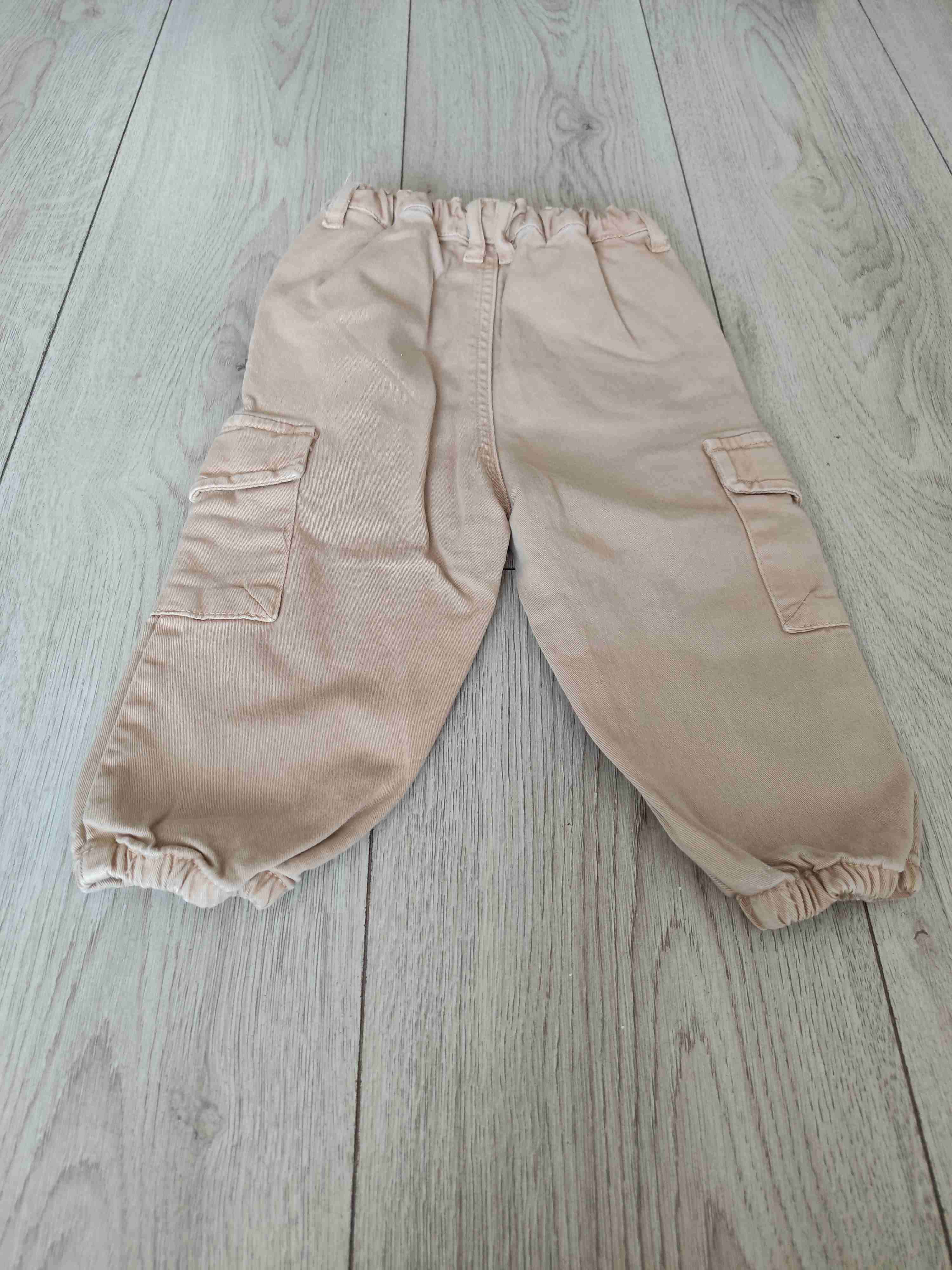 Pantalones cargo beige para niños - 2