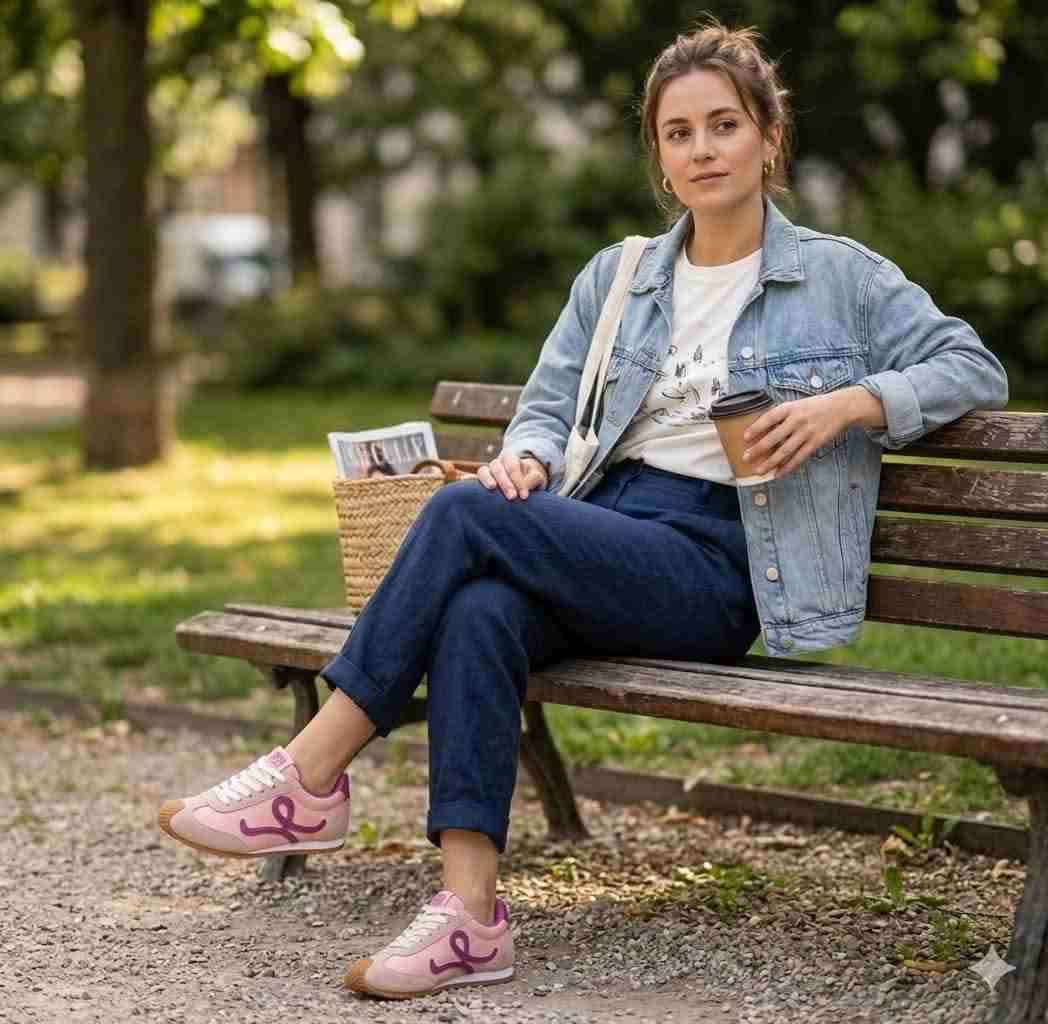 Zapatillas deportivas rosadas - miniatura 3