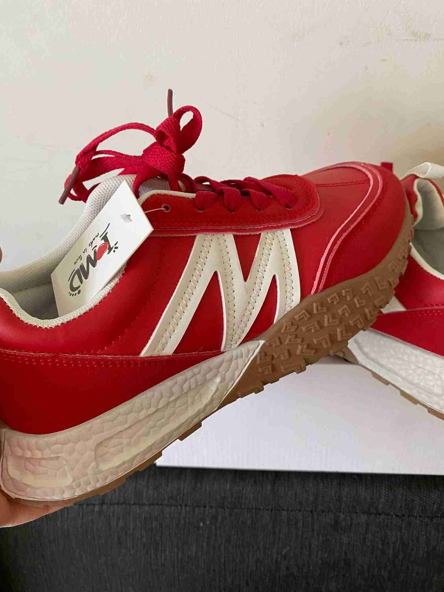 Zapatillas deportivas rojas nuevas - 5