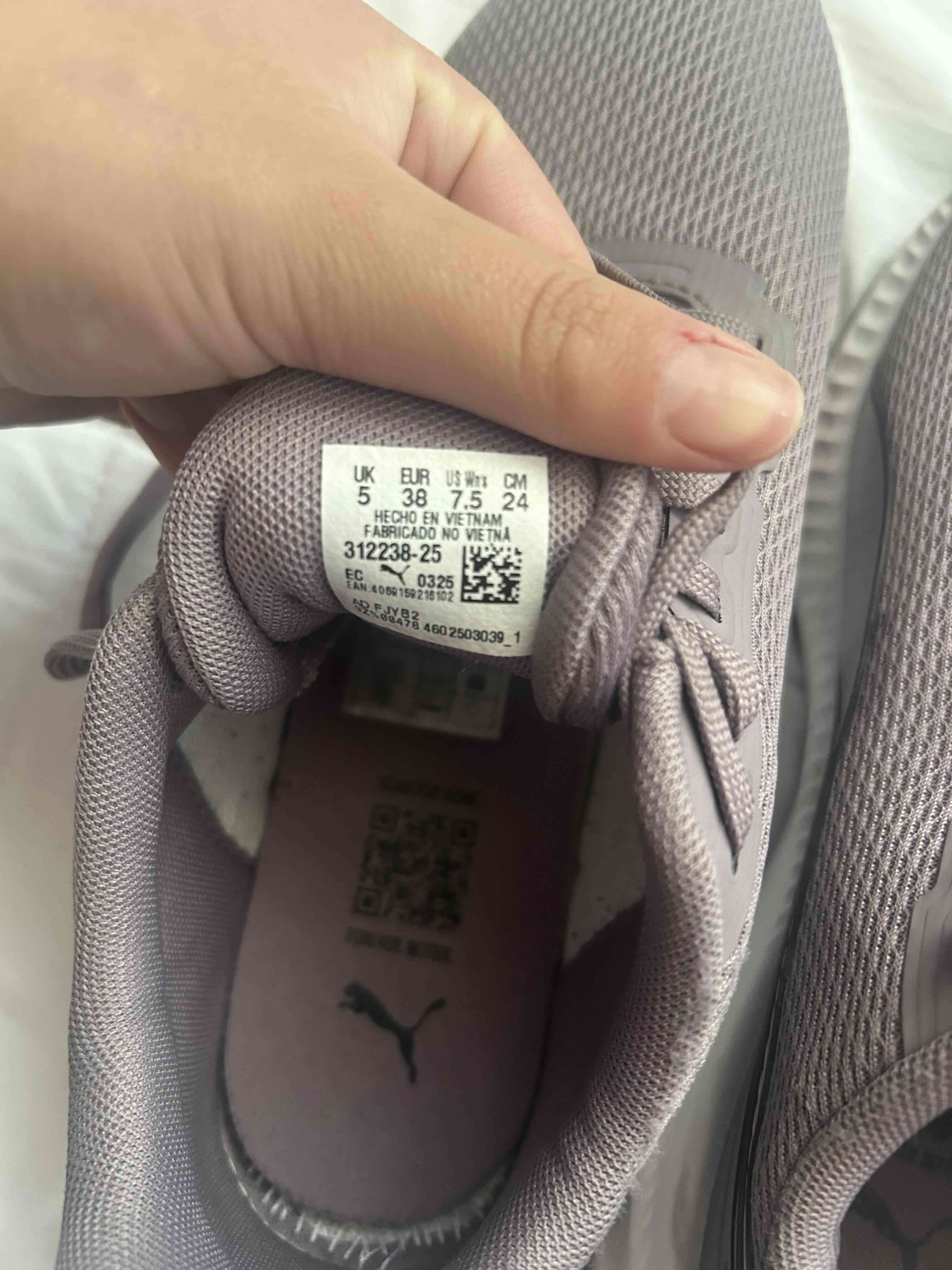 Zapatillas deportivas lilas Puma - miniatura 4