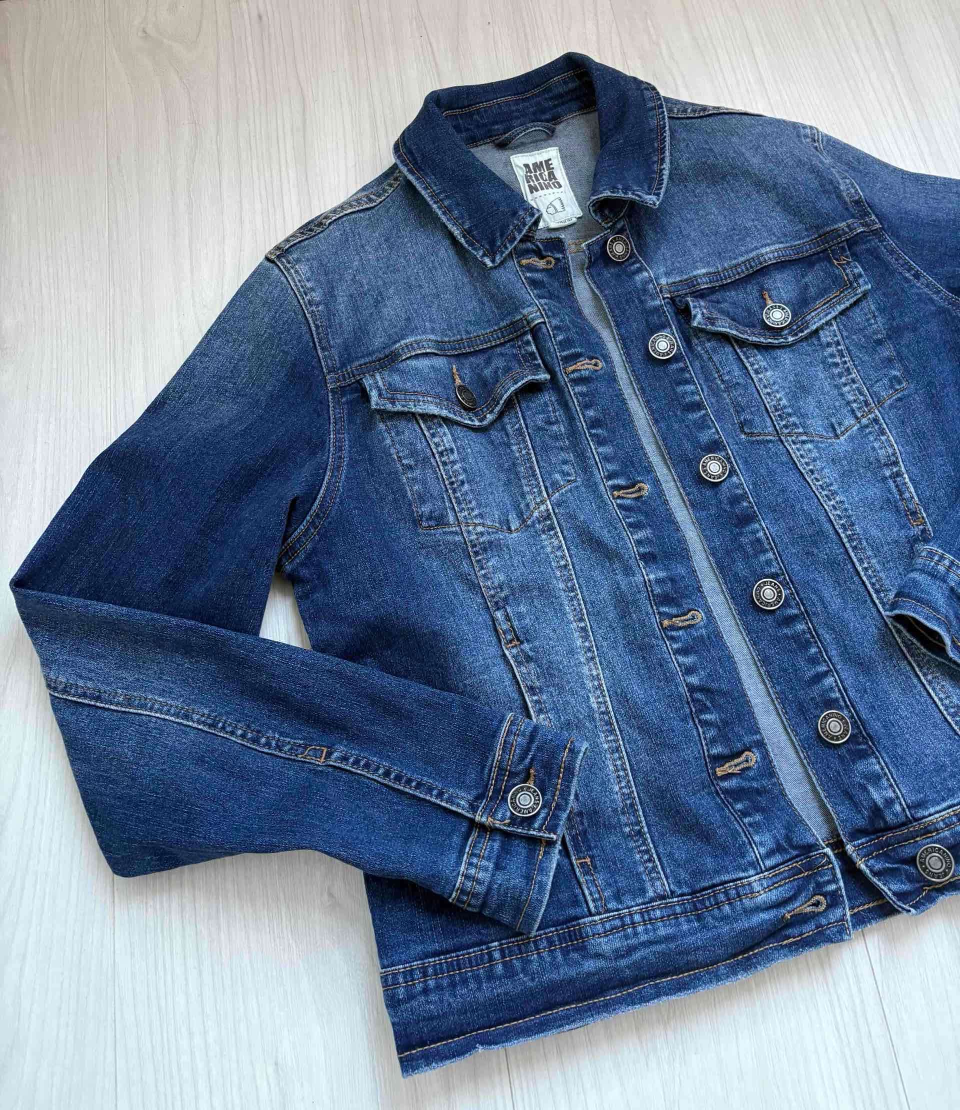 Chaqueta de mezclilla azul - 3