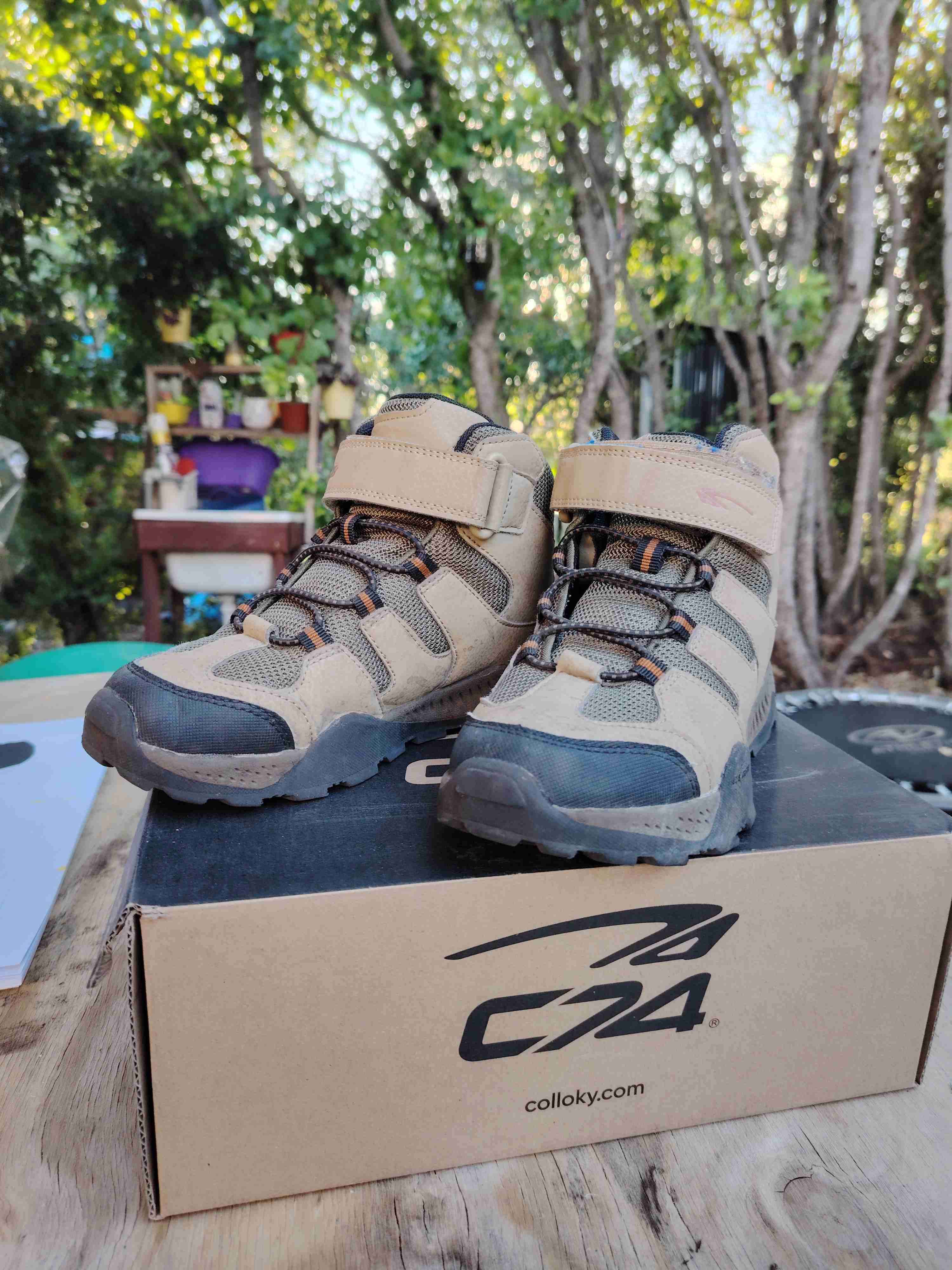 Botas trekking Colloky beige 34 - 1