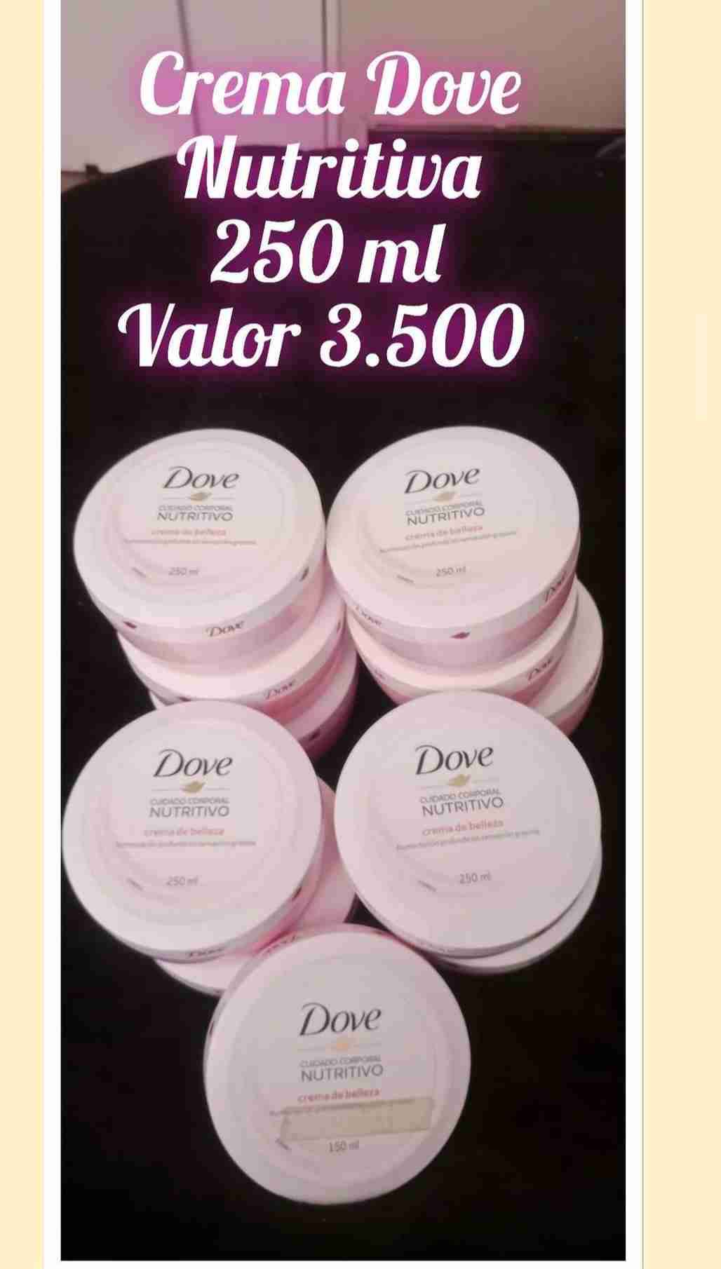 Crema Dove Nutritiva 250 ml