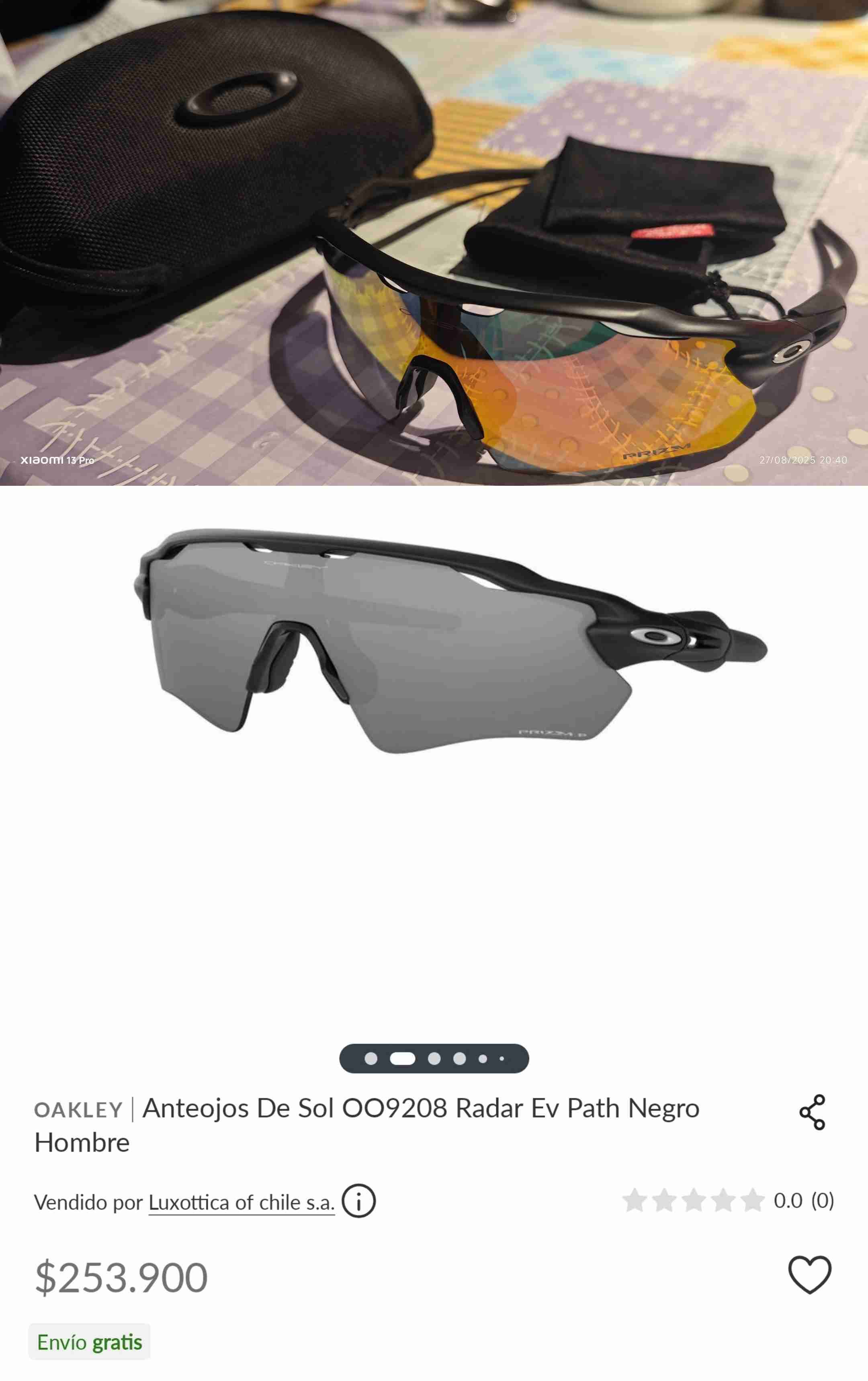 Gafas de sol Oakley negras - 1