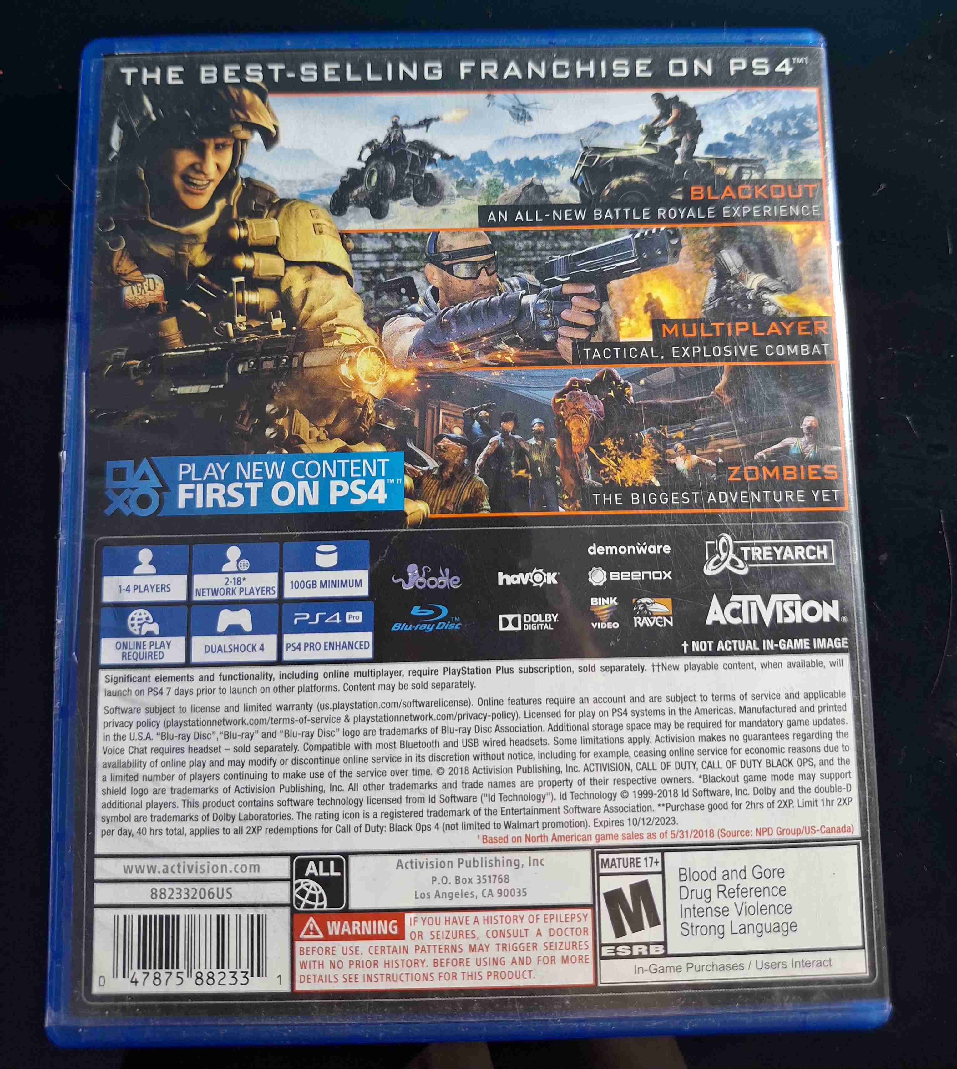 Call of Duty Black Ops 4 PS4 - miniatura 2