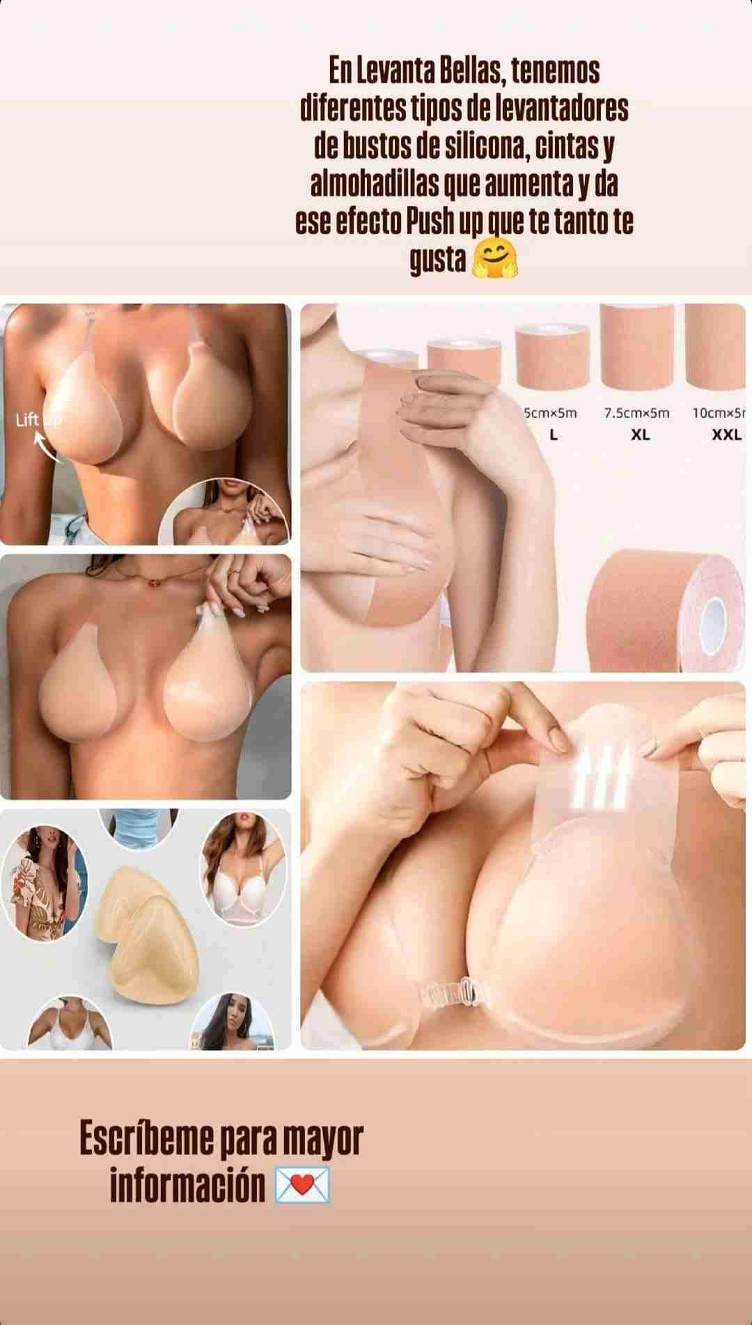 Levantador de busto de silicona - 1