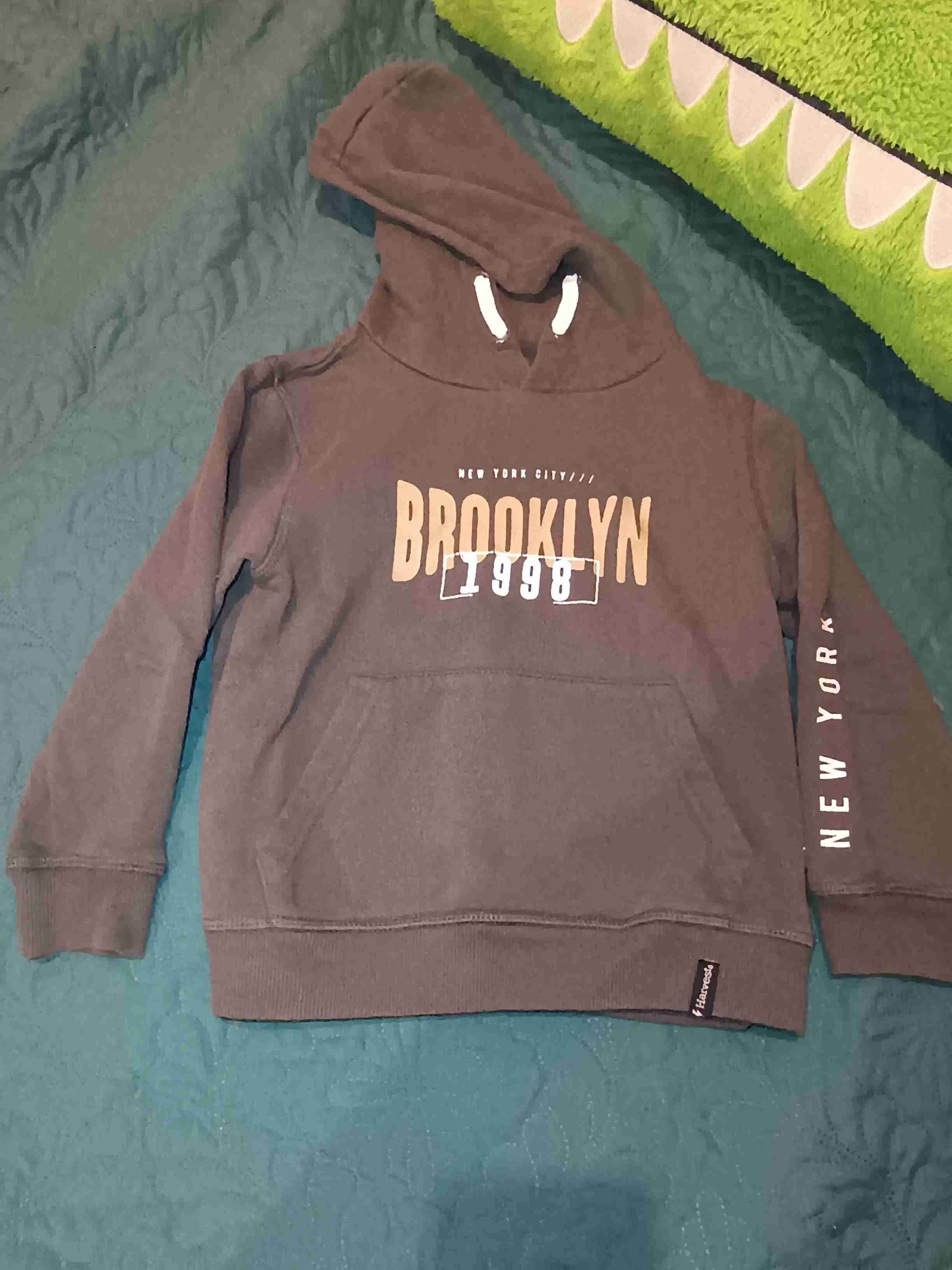 Polerón canguro Brooklyn gris - 1