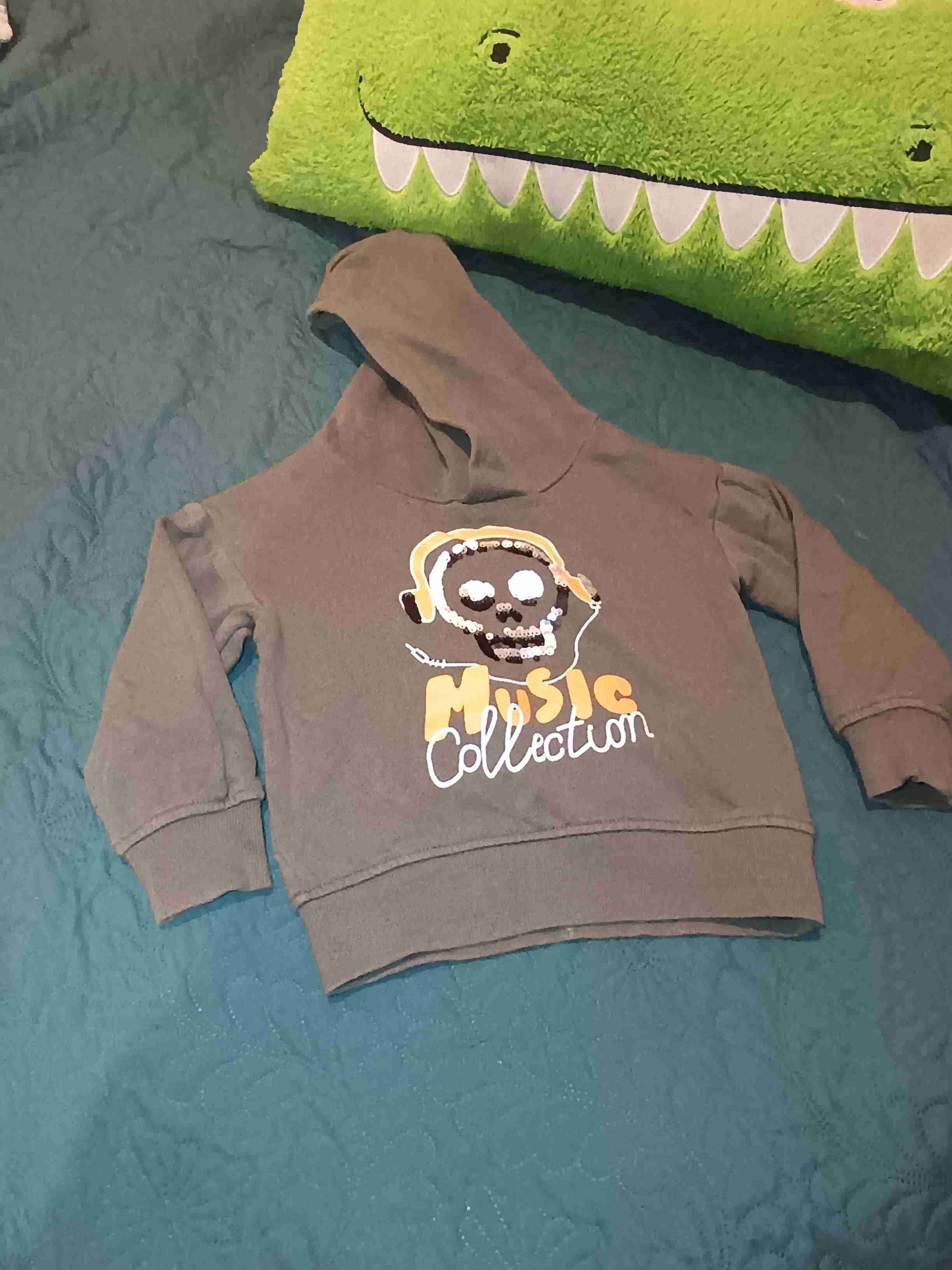 Polerón canguro Brooklyn gris - 4