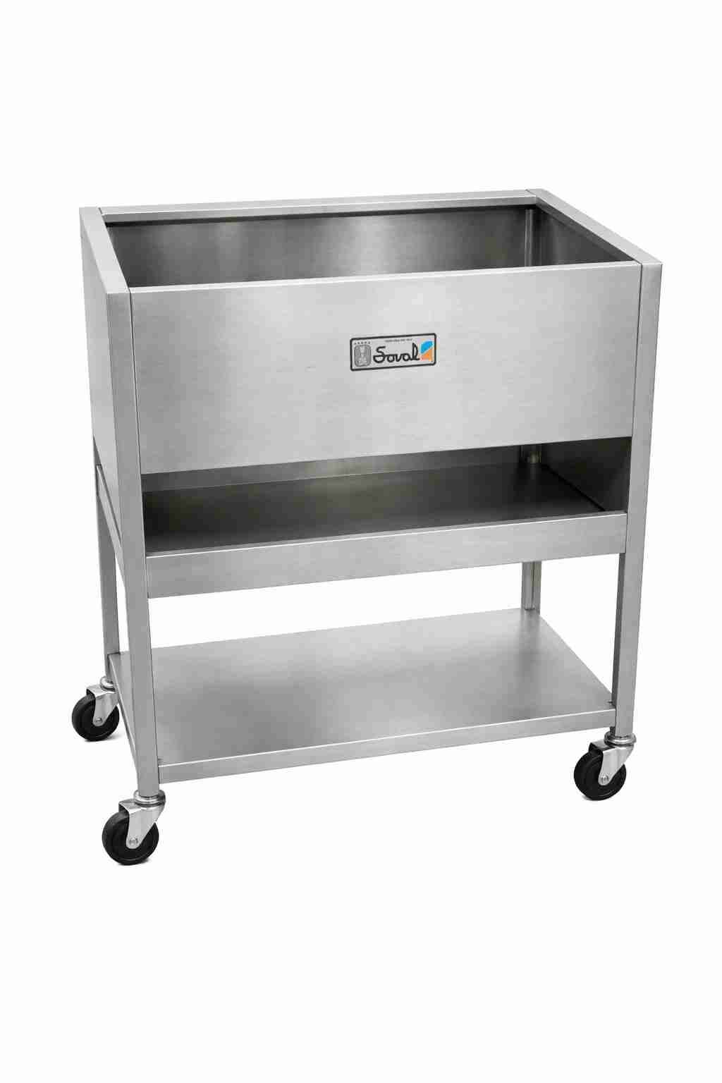 Carro de acero inoxidable para cocina