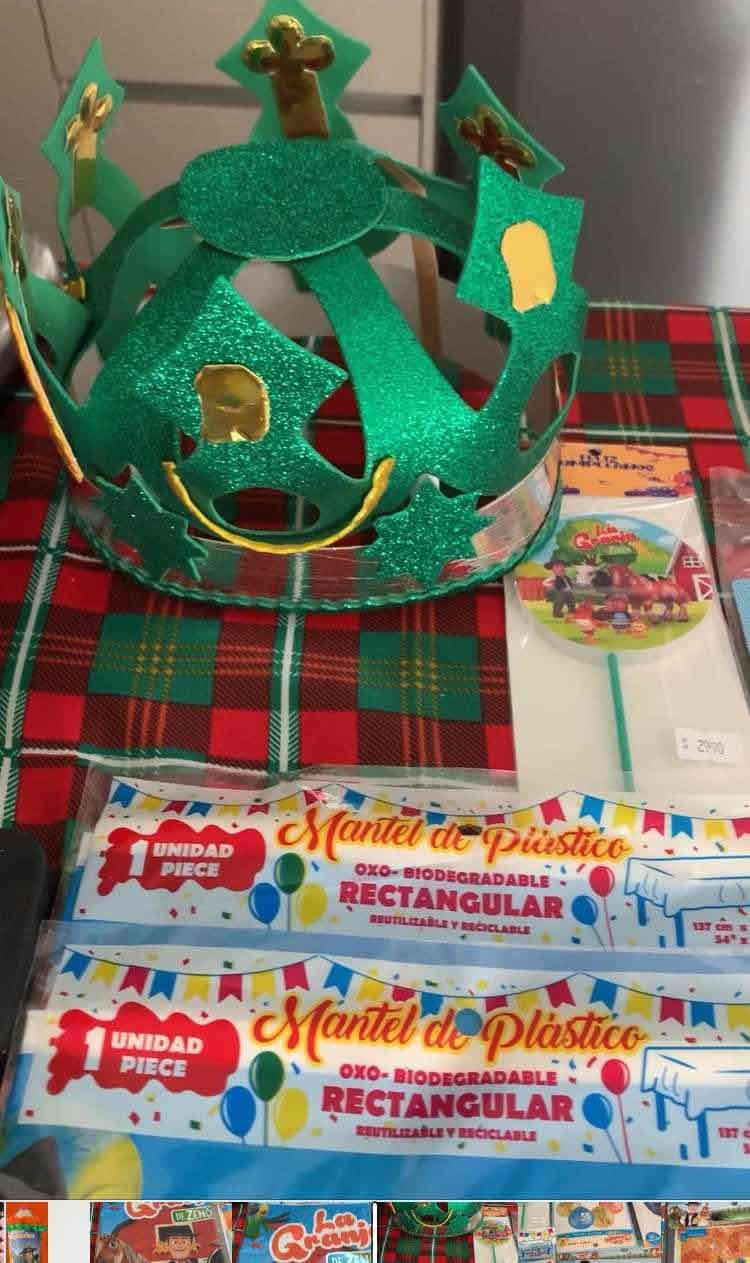 Mantel plástico temático infantil - miniatura 2