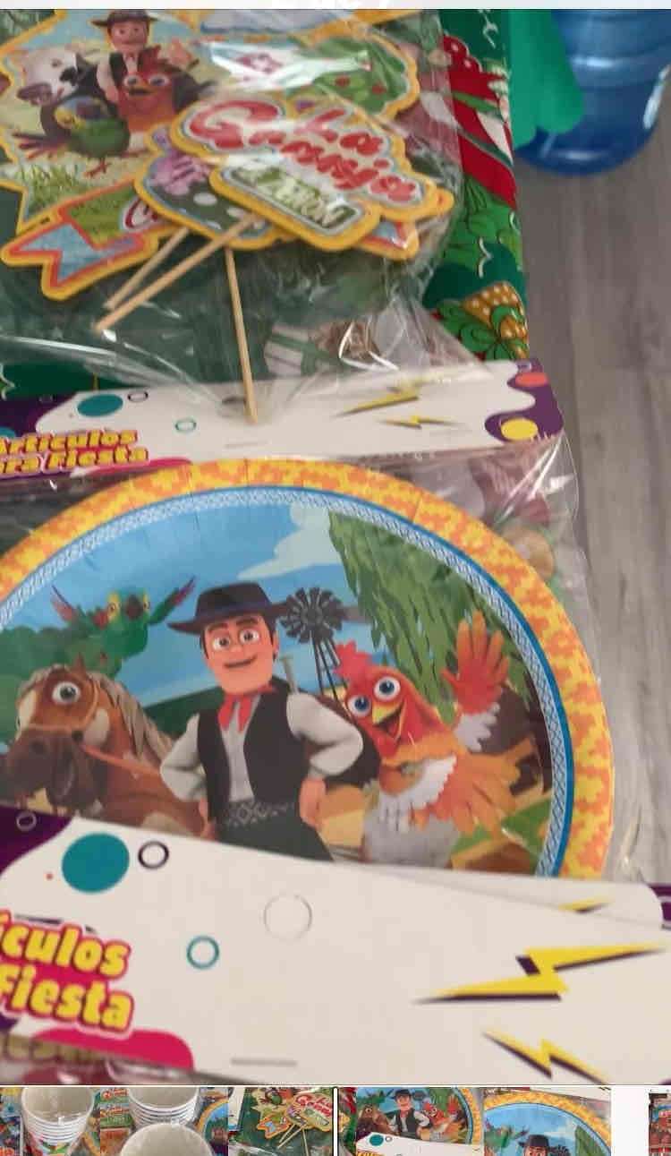 Mantel plástico temático infantil - miniatura 5