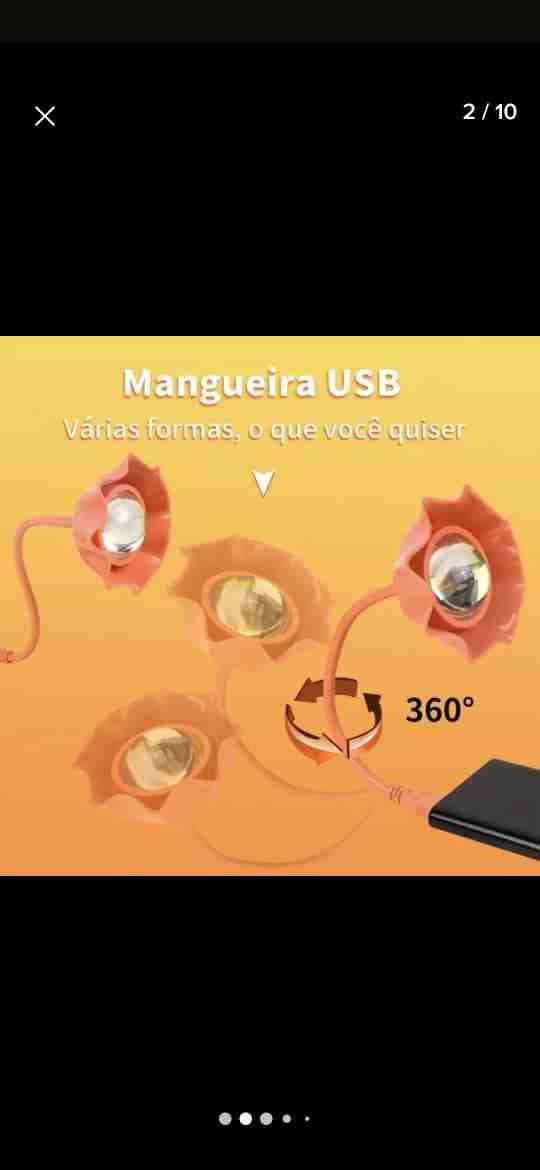 Lampara LED Arcoiris USB - 4