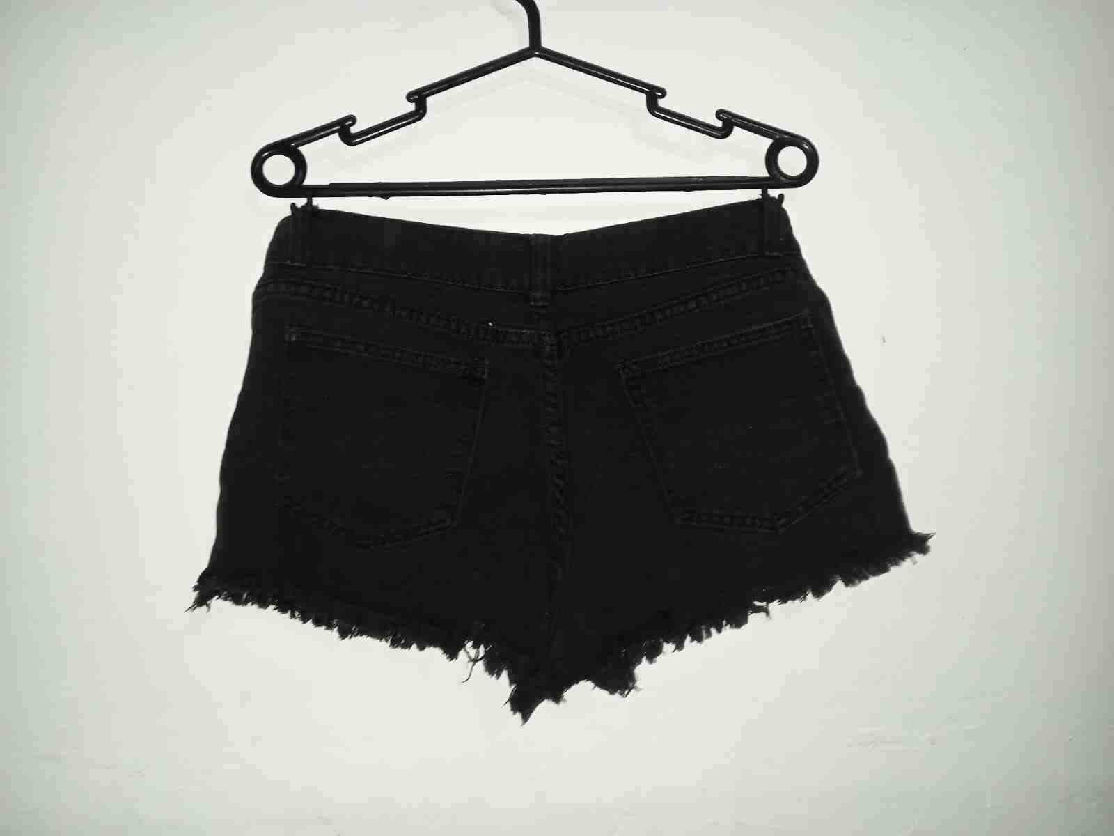 Short de mezclilla negro icono - miniatura 2