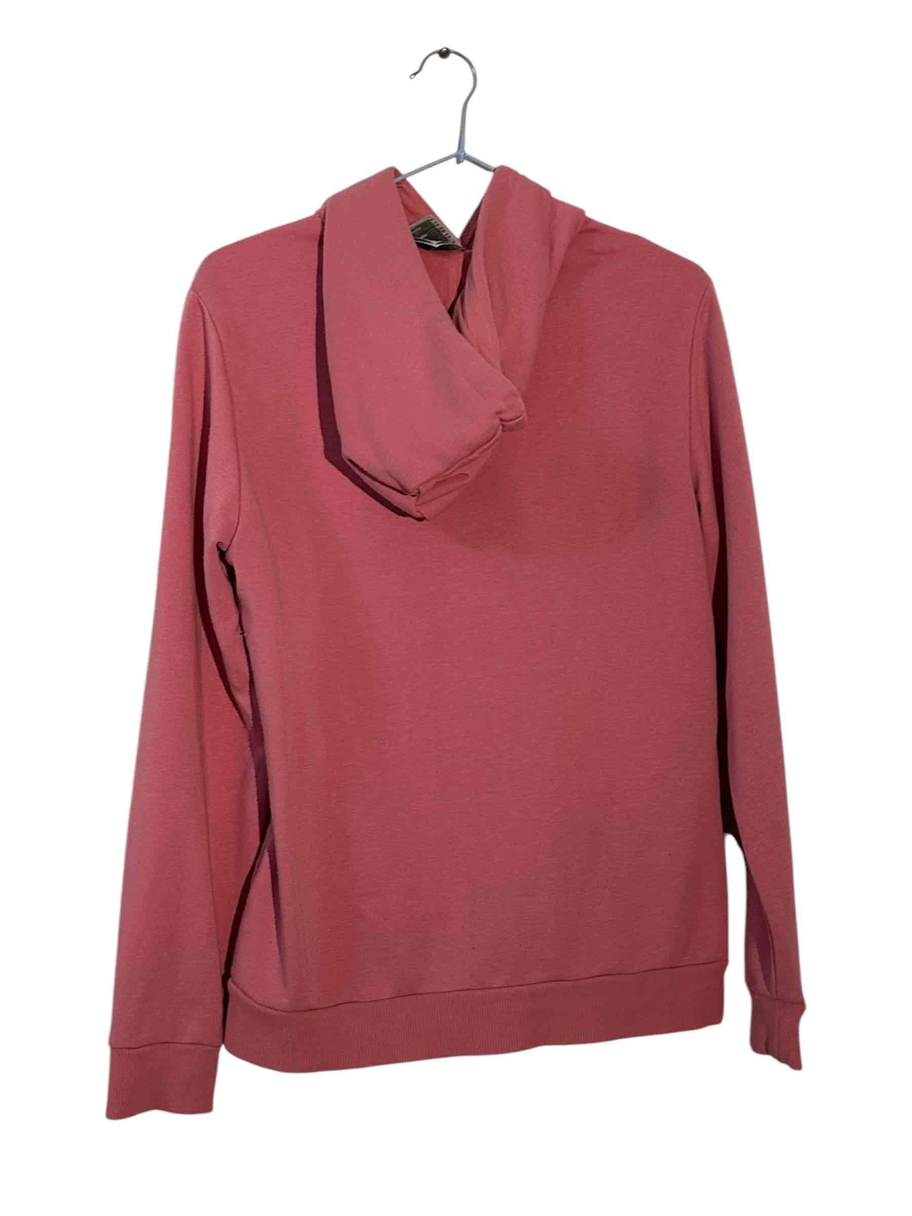 Polerón Adidas rosado con capucha - 2