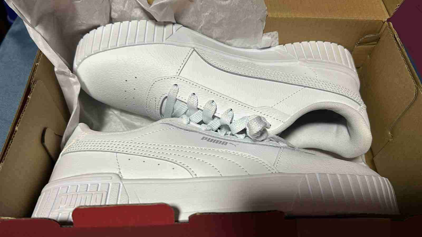 Zapatillas blancas Puma unisex talla 40 - miniatura 3