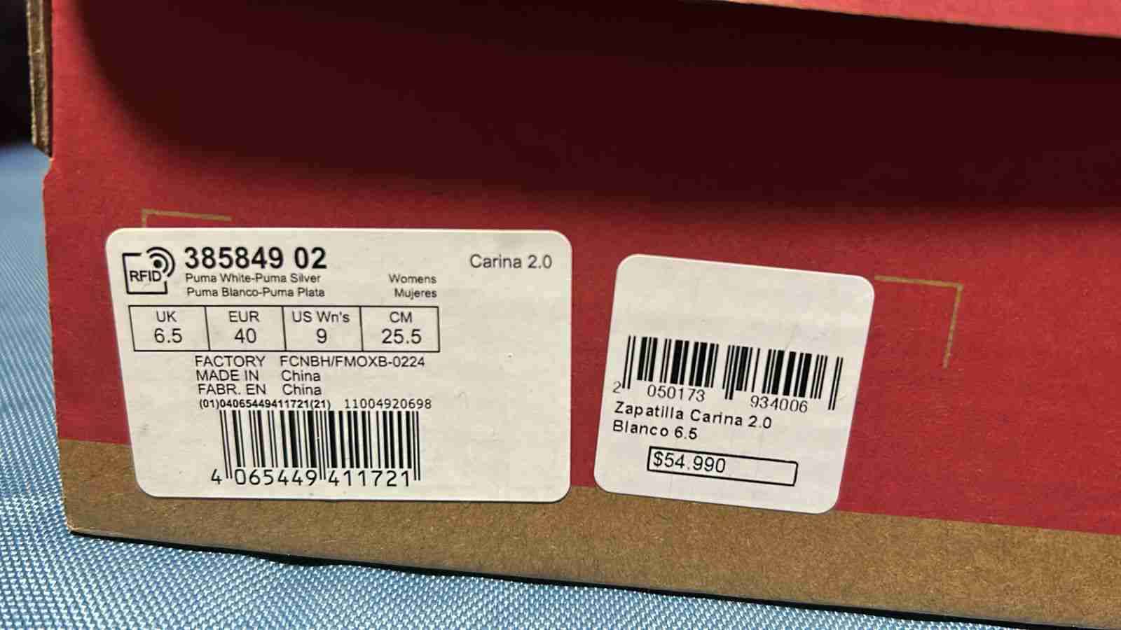 Zapatillas blancas Puma unisex talla 40 - miniatura 4