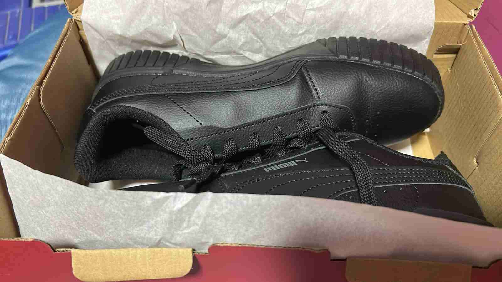 Zapatillas negras deportivas Puma talla 40 - miniatura 3