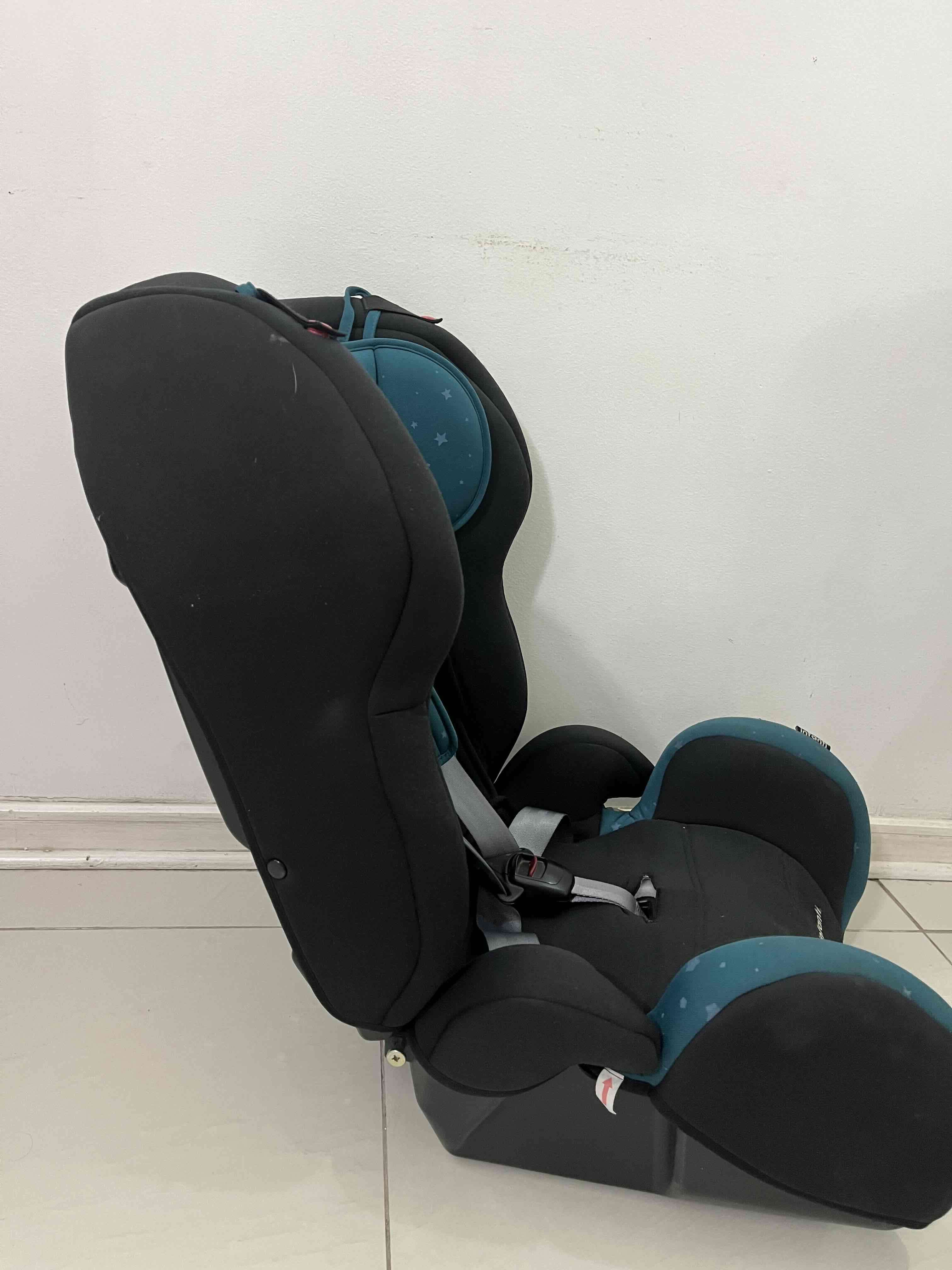 Silla de auto Infanti negra verde - miniatura 3