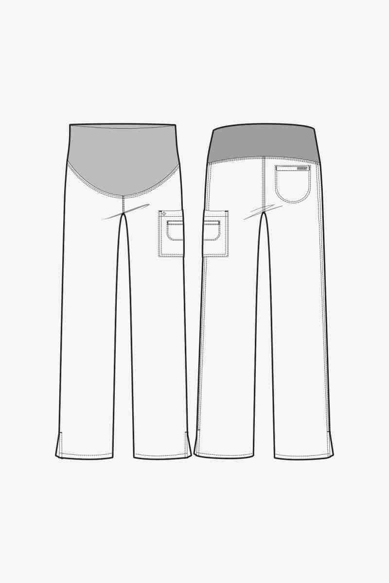 Pantalones maternales azul rey - miniatura 4