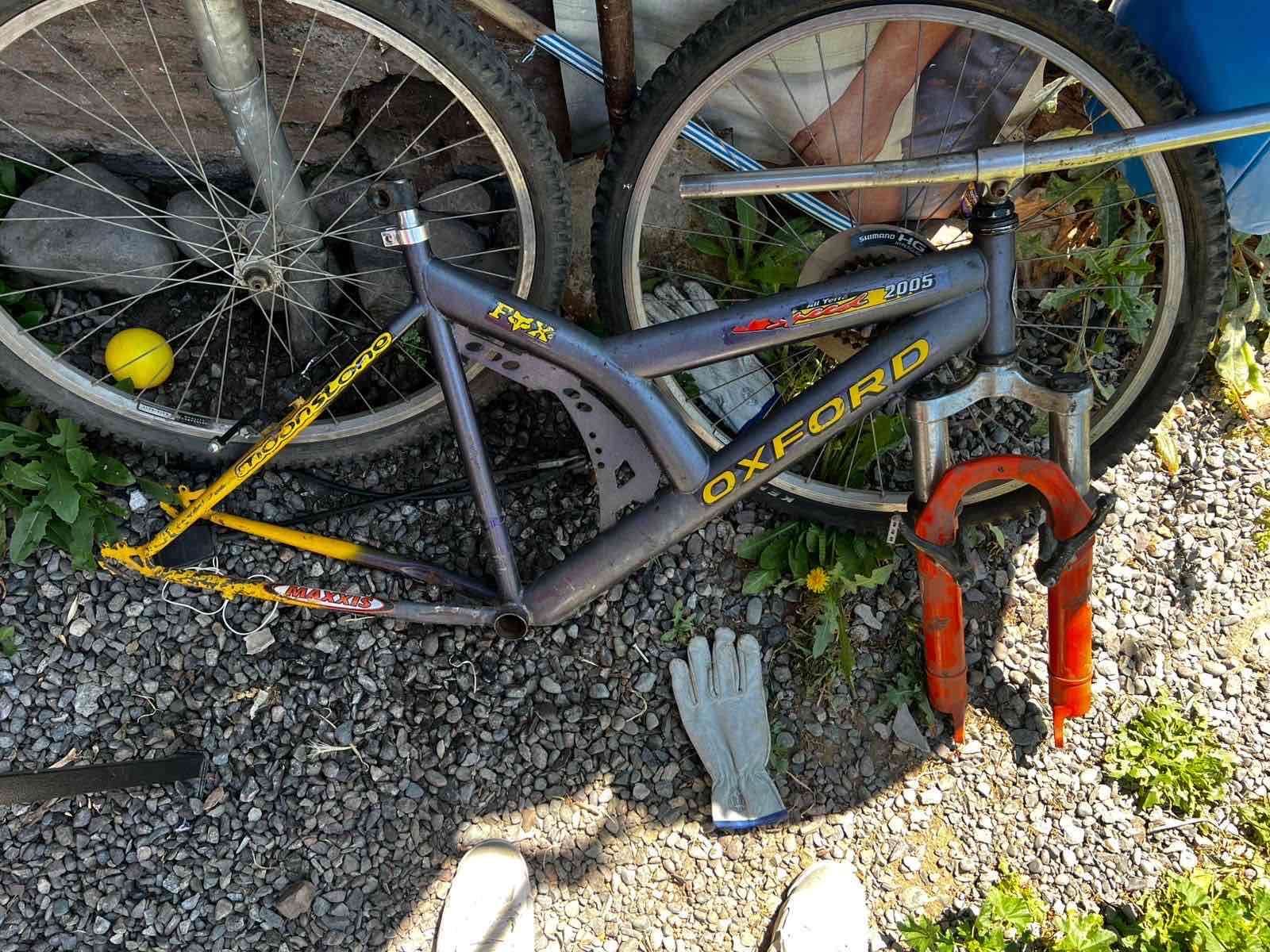 Marco de Bicicleta Oxford FX-R + Horquilla delante