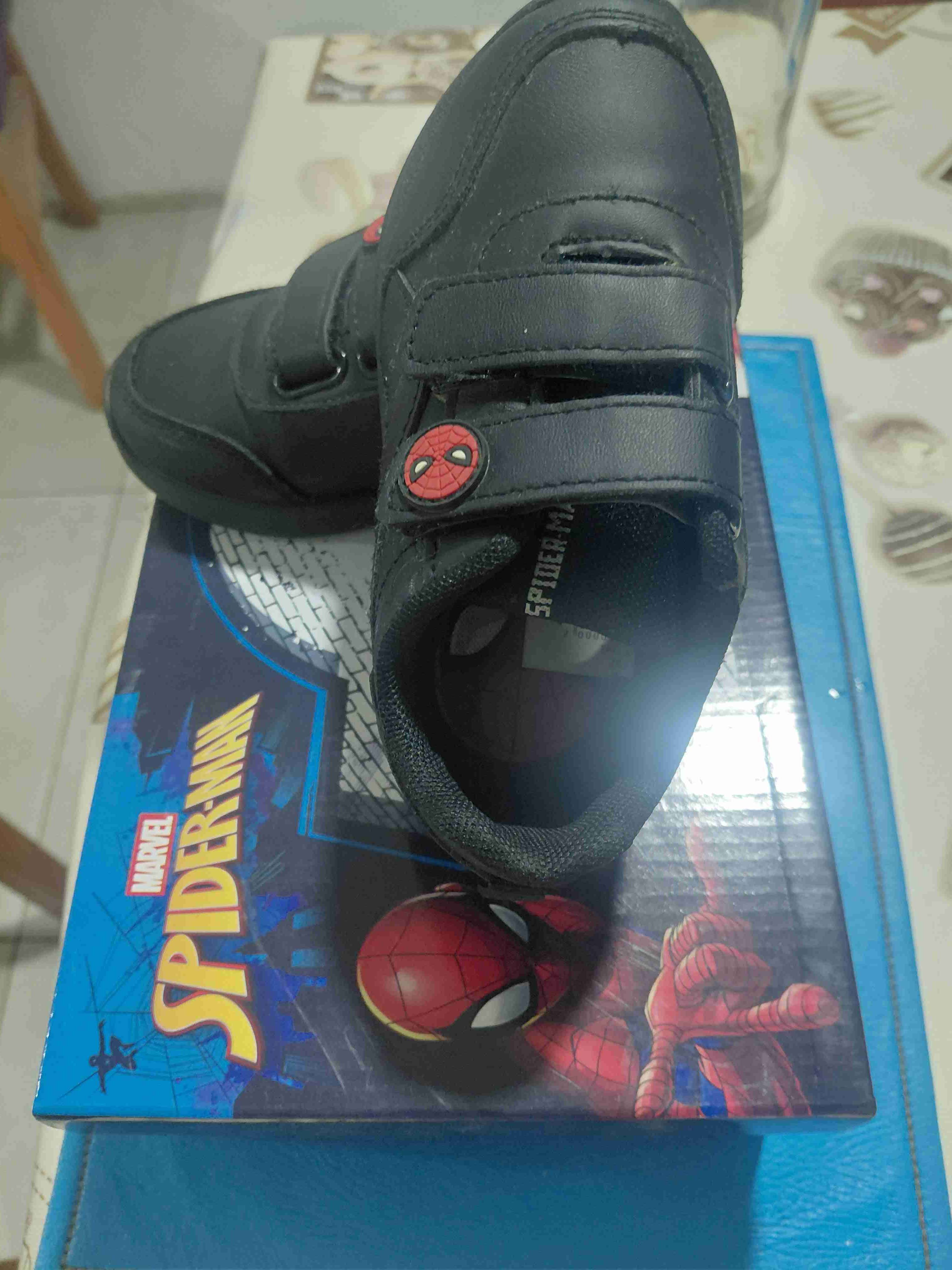 Zapatillas negras Spiderman infantiles - 2
