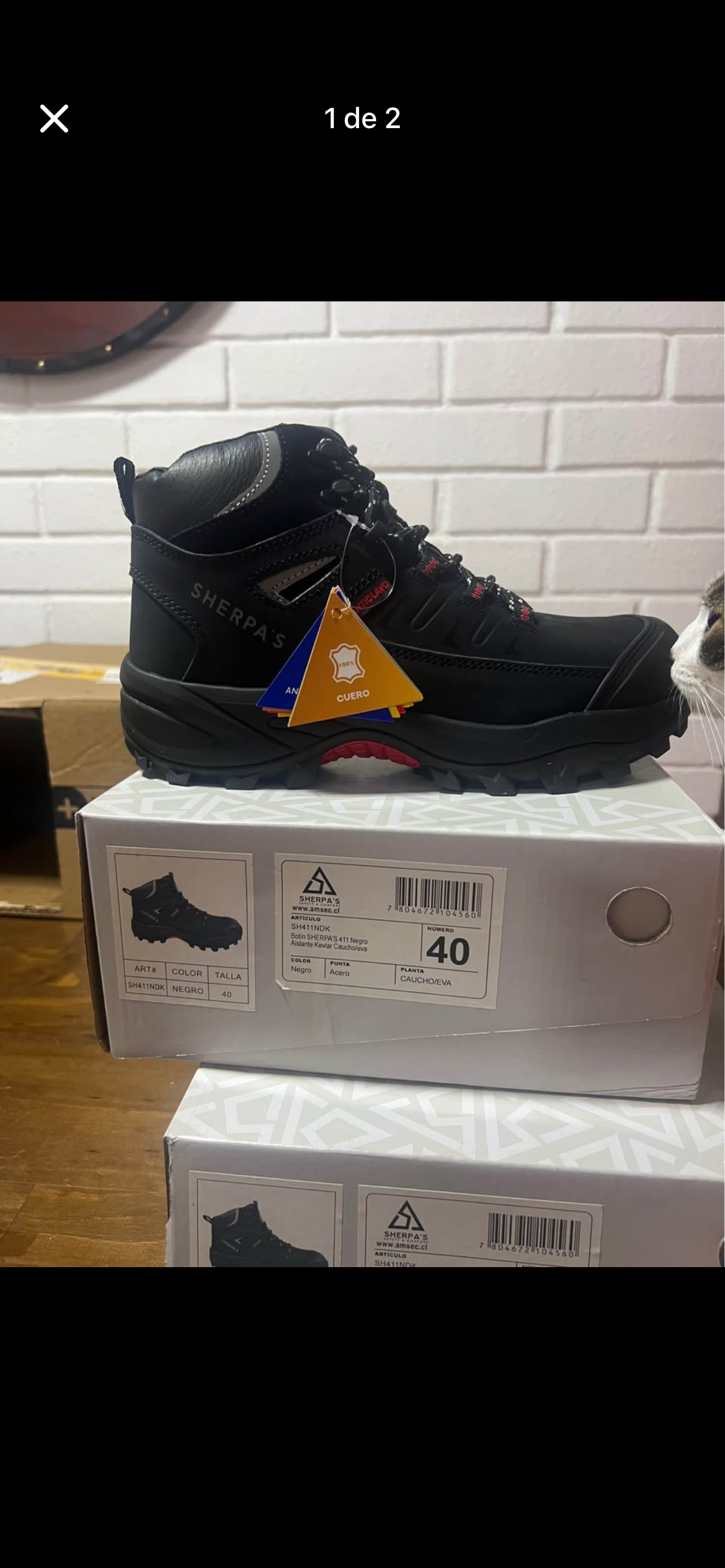 Zapato botines de seguridad SHERPA - miniatura 2