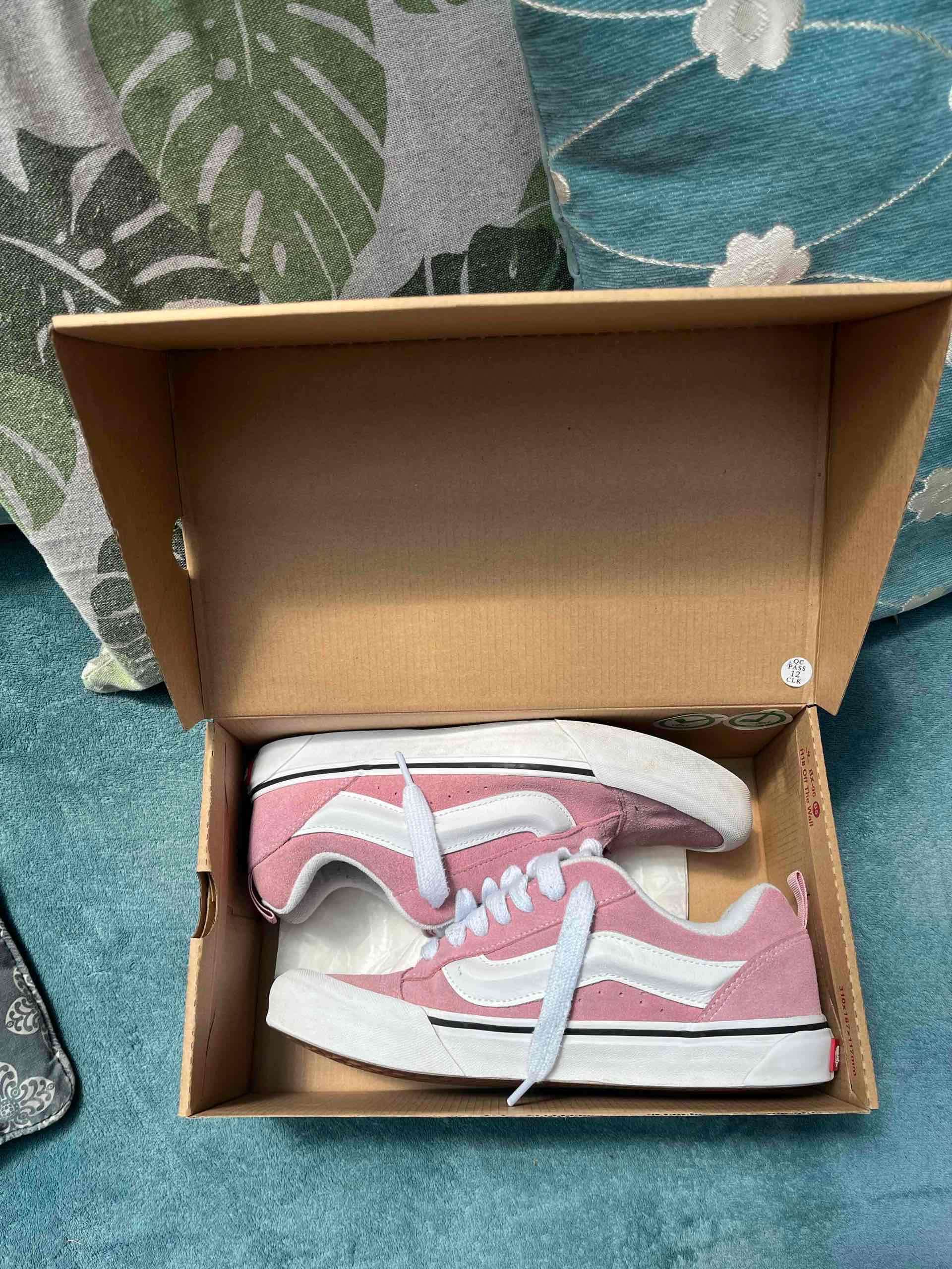 Zapatillas Vans Knu skull rosa - 4