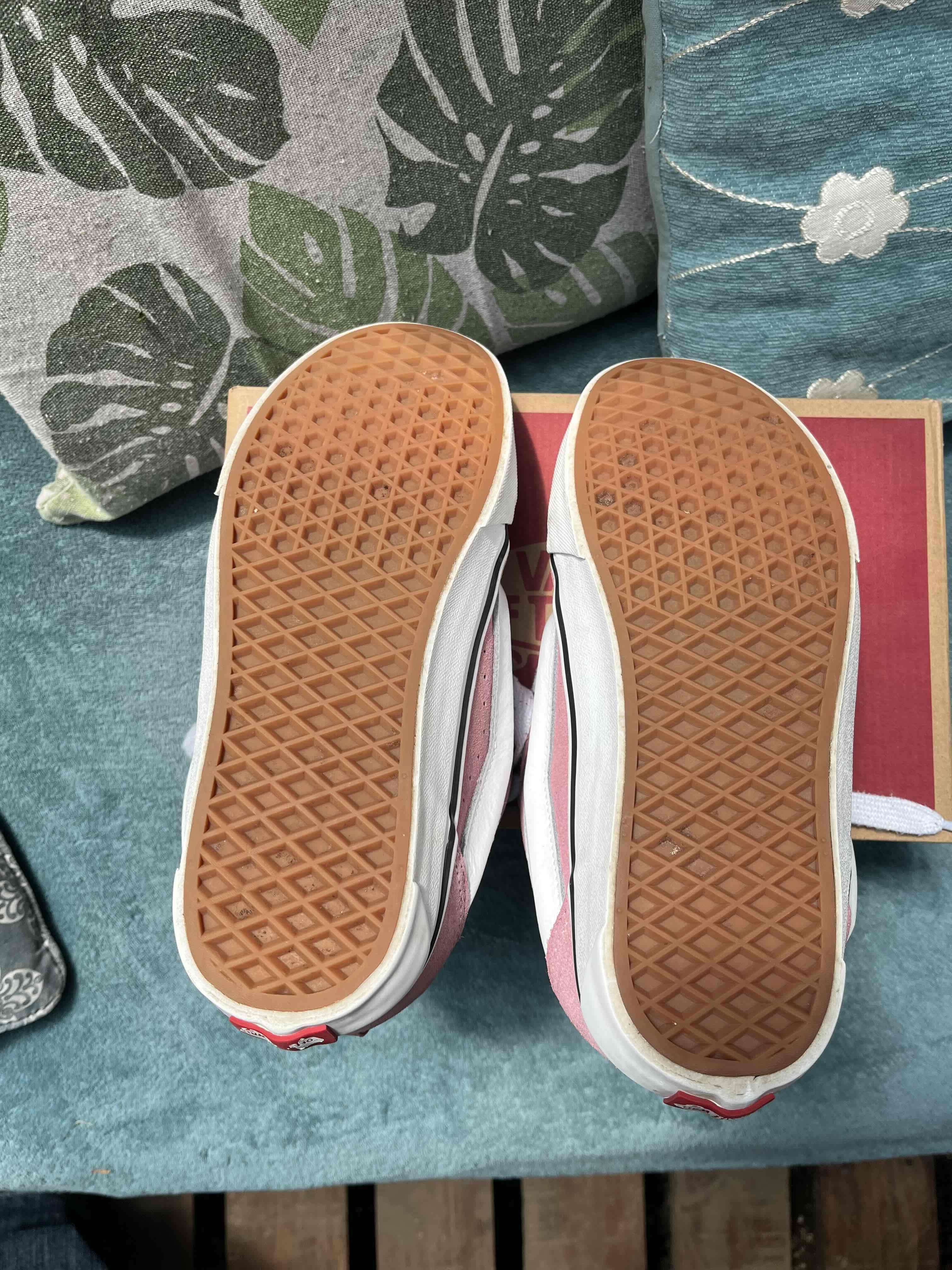 Zapatillas Vans Knu skull rosa - 5