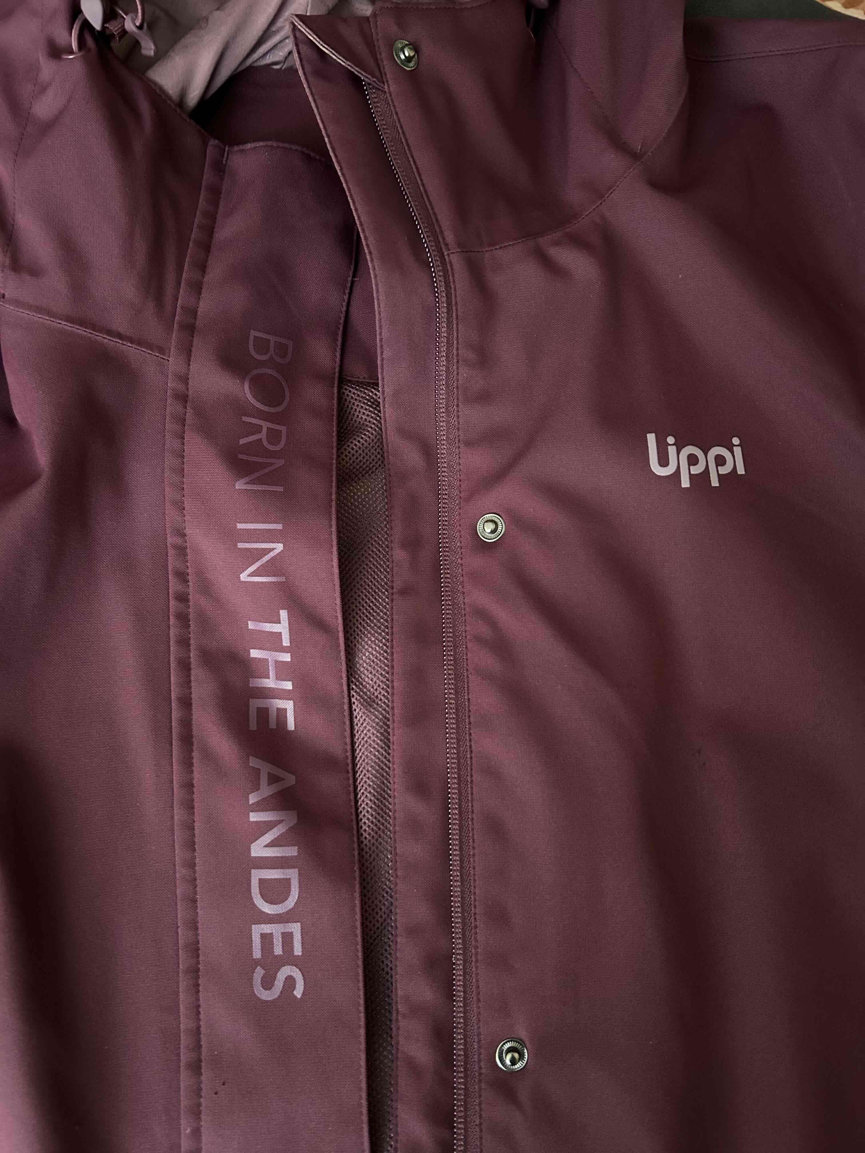 Chaqueta impermeable Lippi burdeo - miniatura 2
