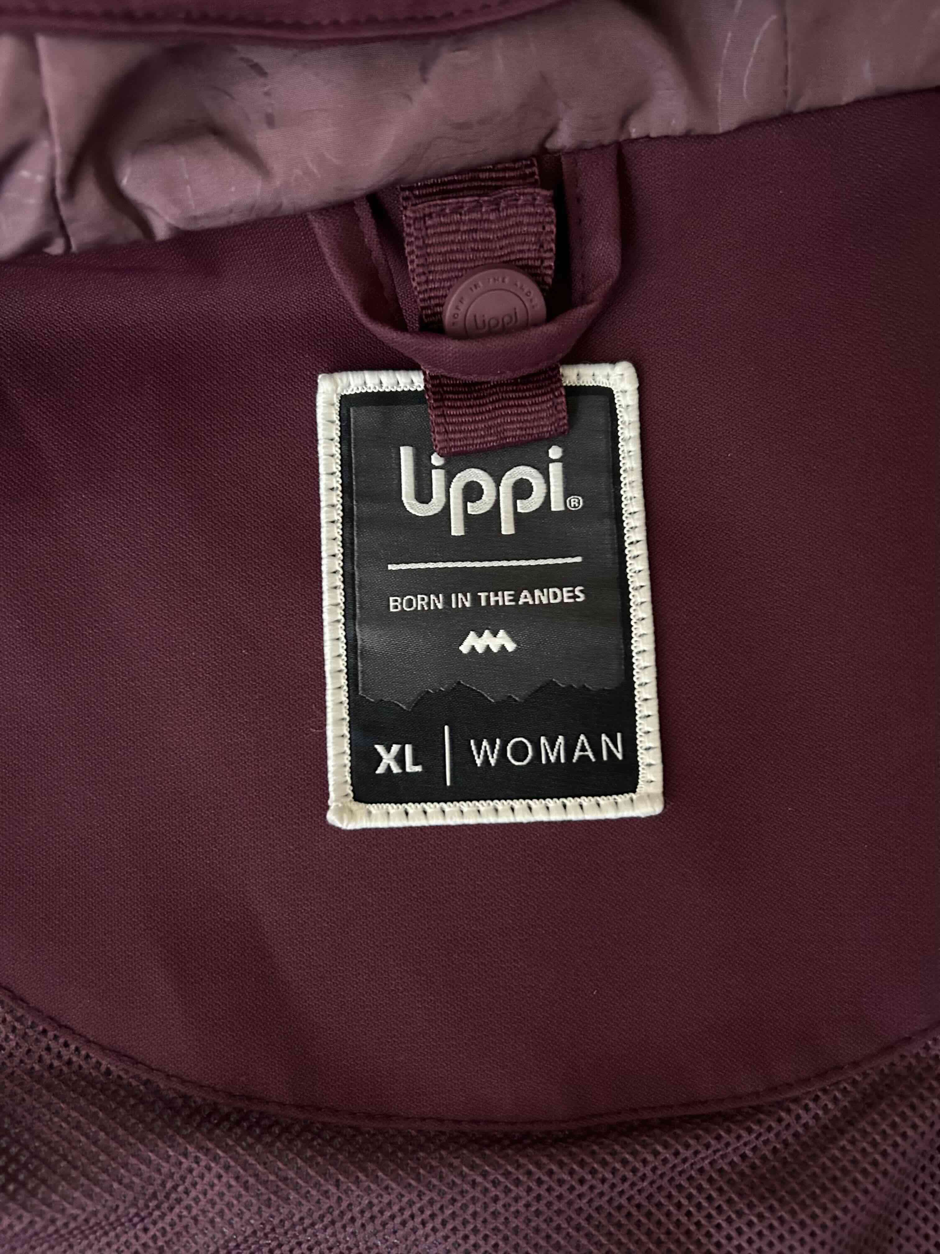 Chaqueta impermeable Lippi burdeo - miniatura 3