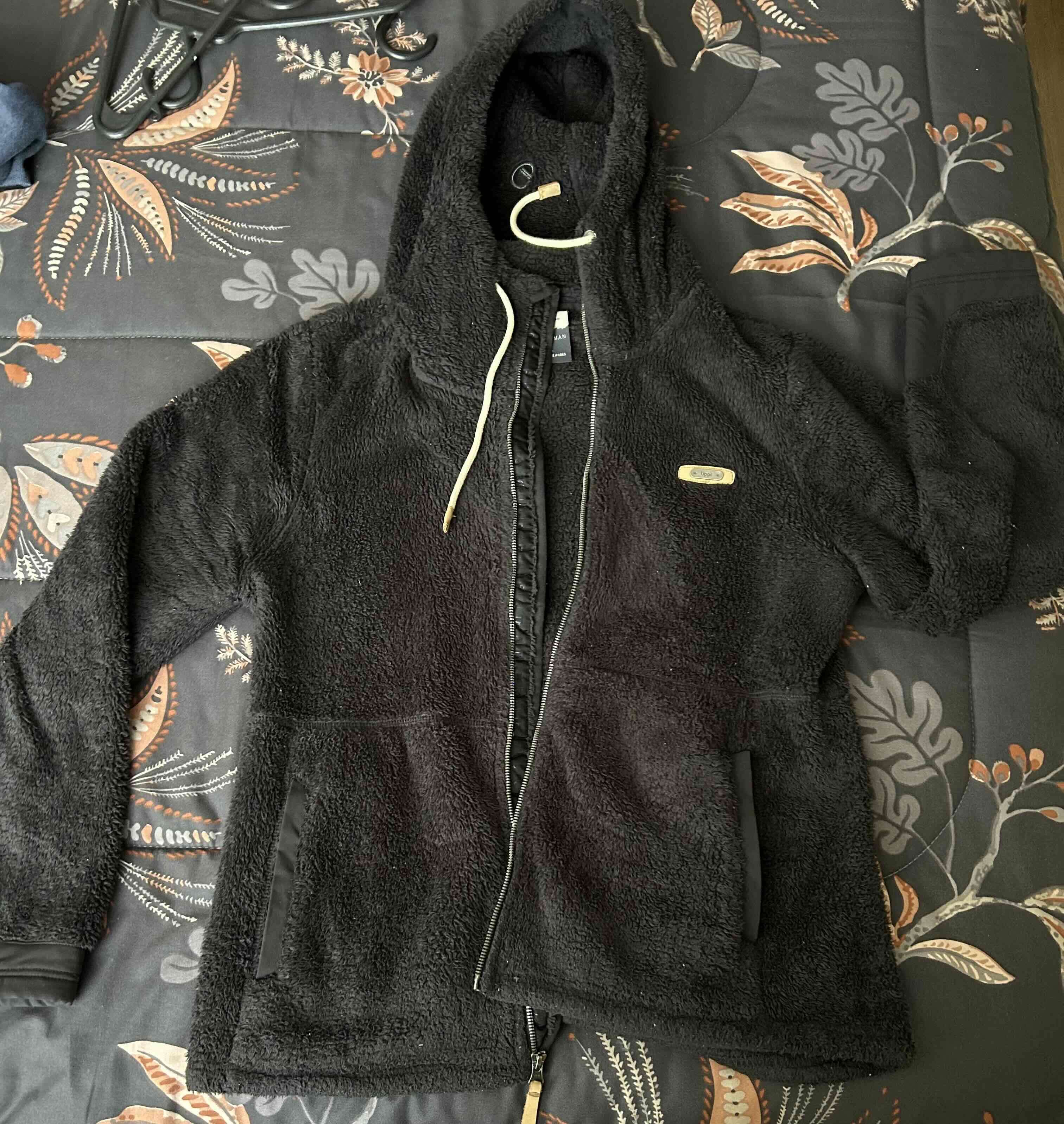 Chaqueta lippi gris oscuro con capucha - 1