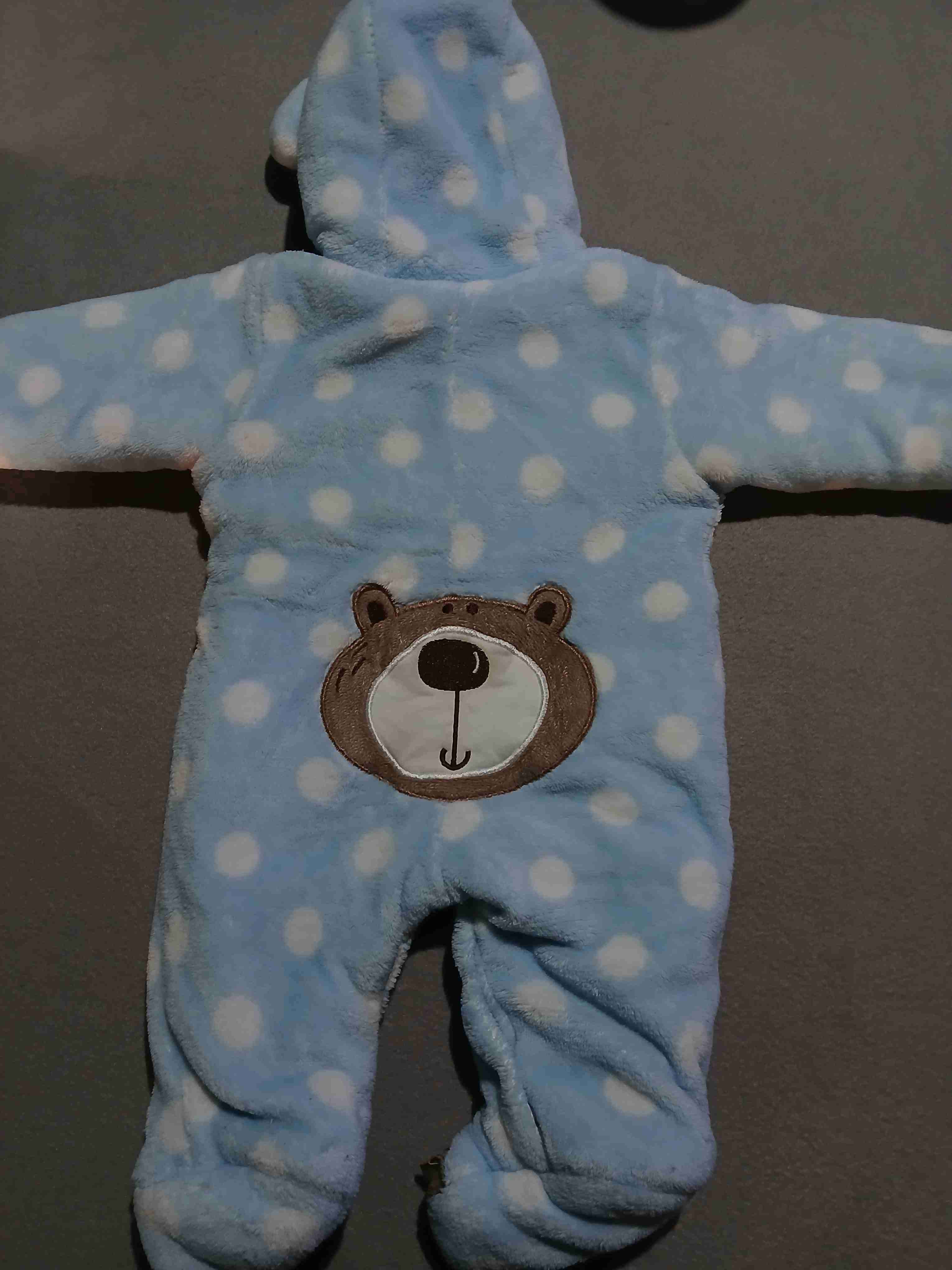 Enterito osito polar azul 3 meses - 2