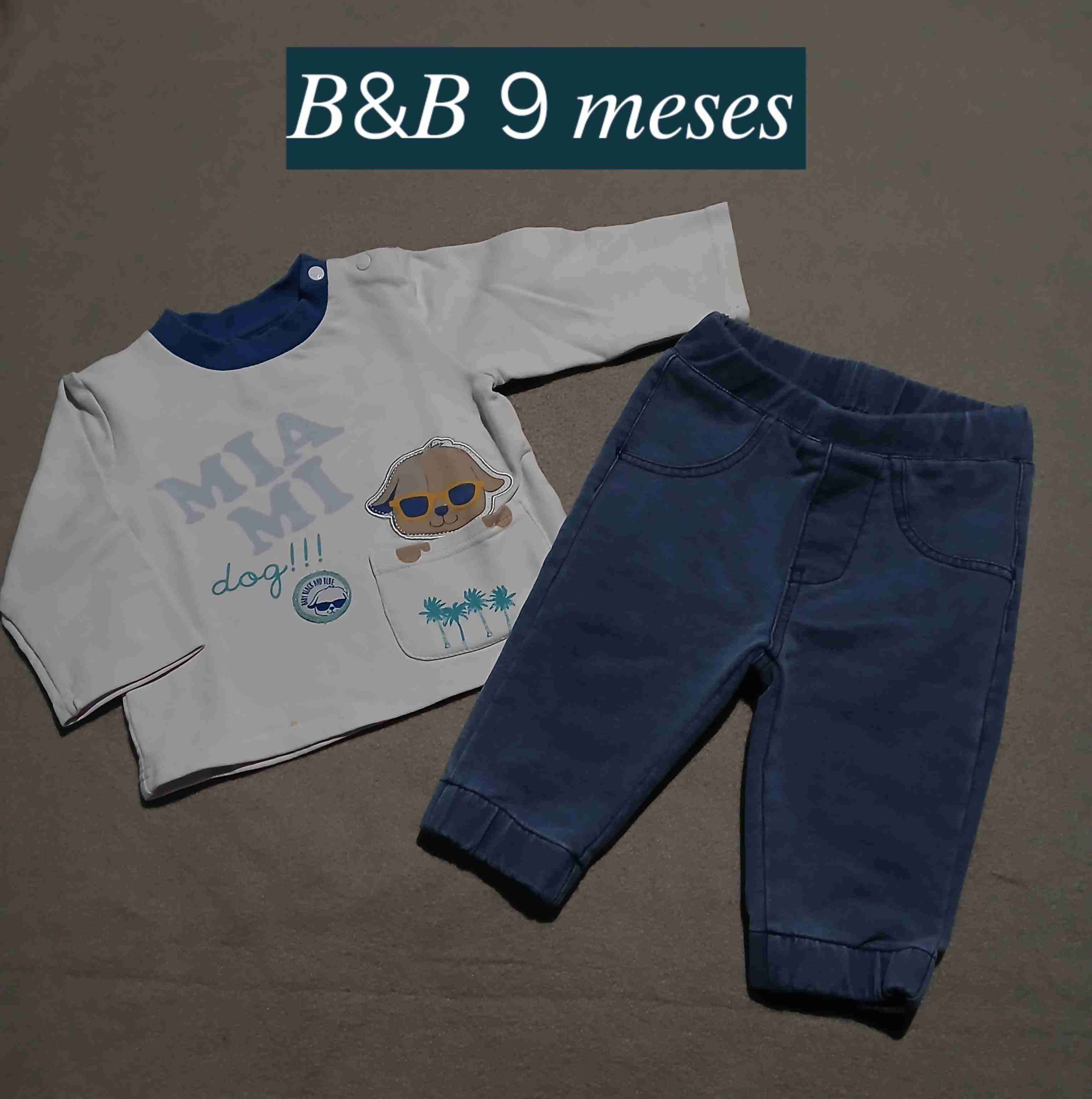 Conjunto bebé B&B 9 meses