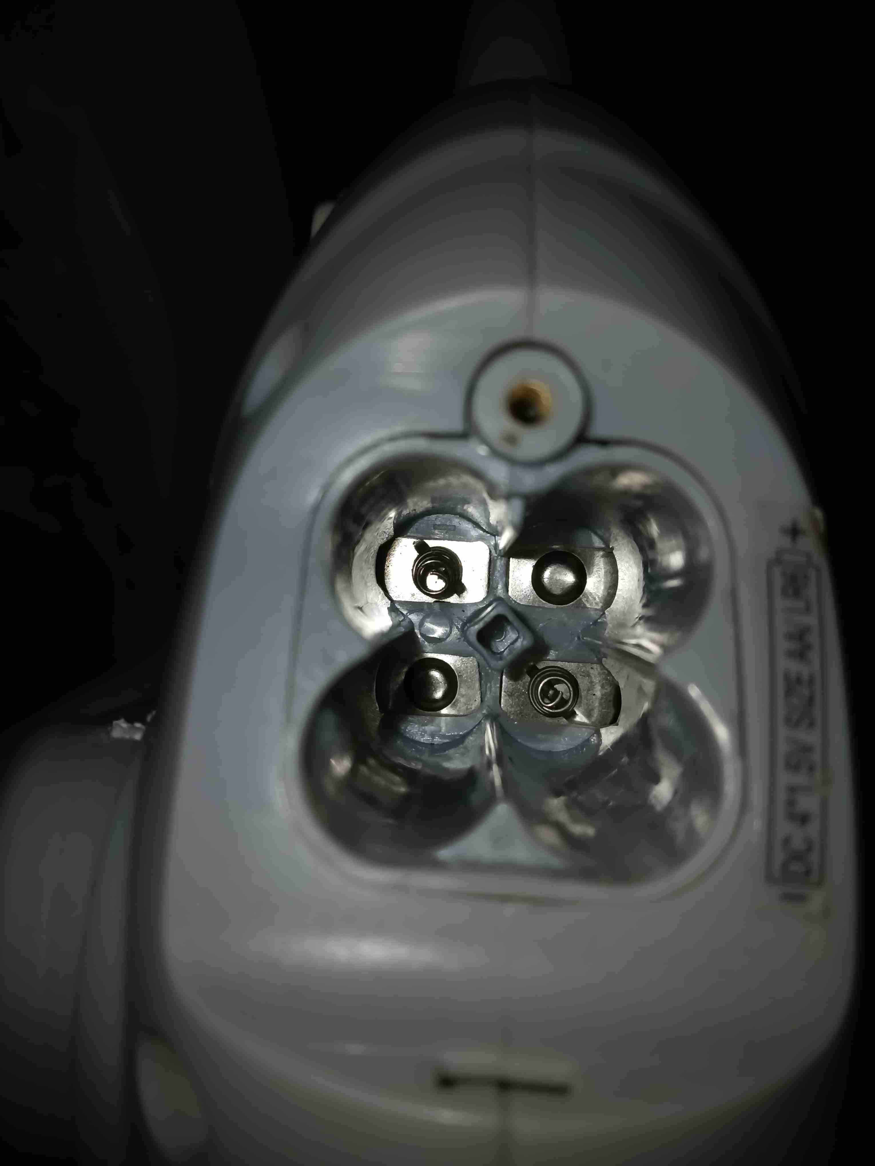 Mecedora eléctrica para bebé gris - 2