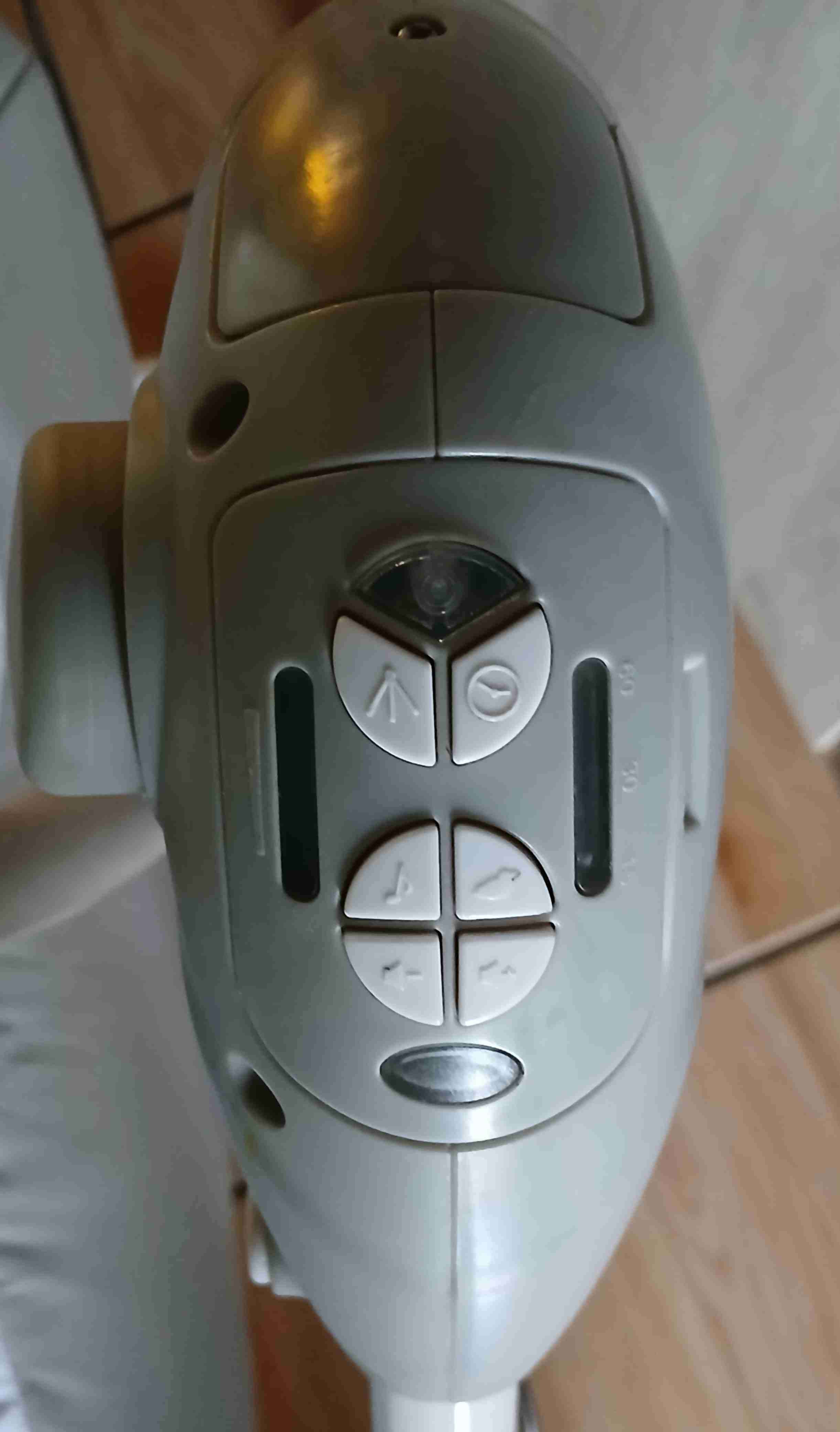 Mecedora eléctrica para bebé gris - 6