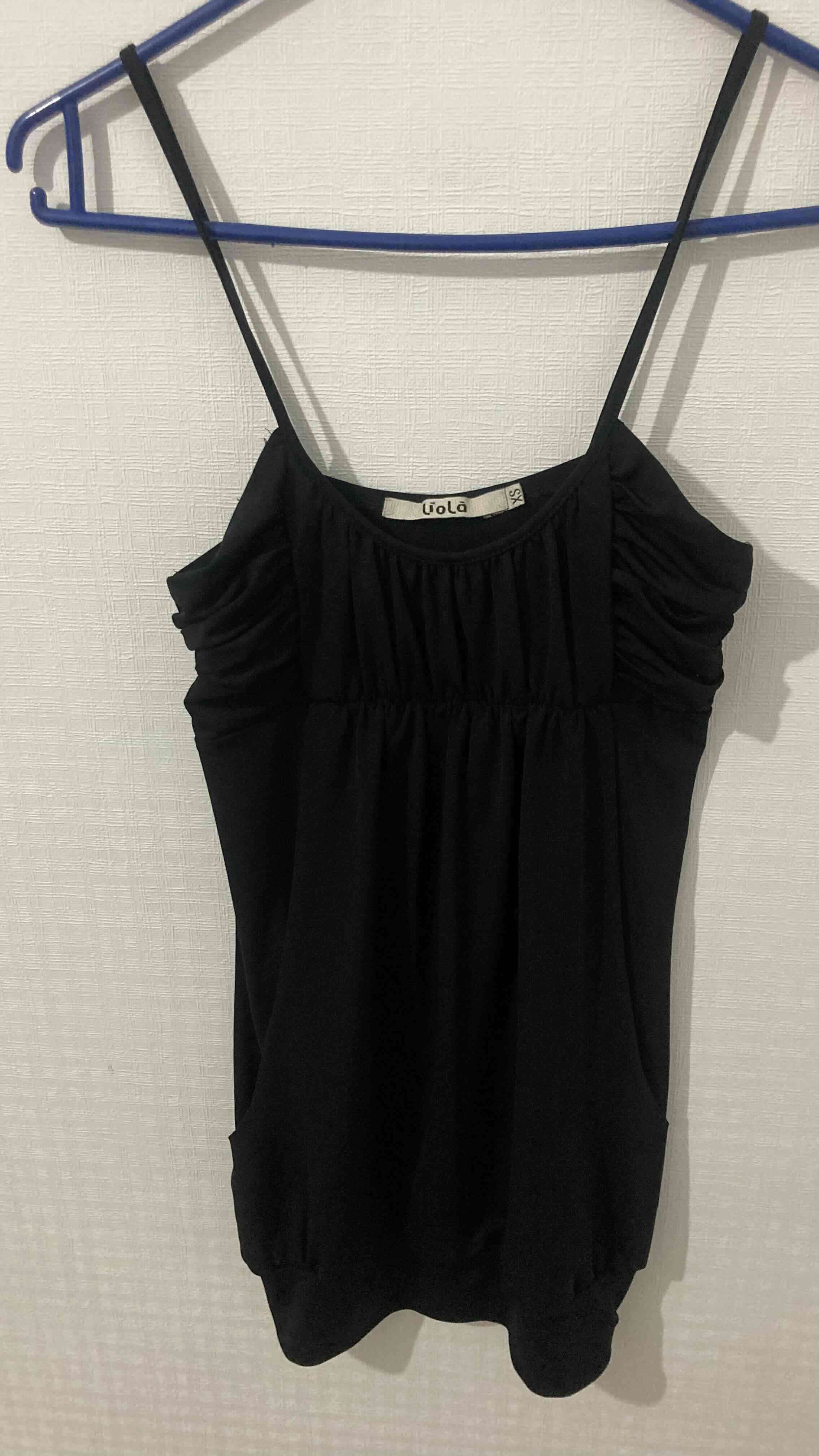 Polera  negro sin mangas - miniatura 2