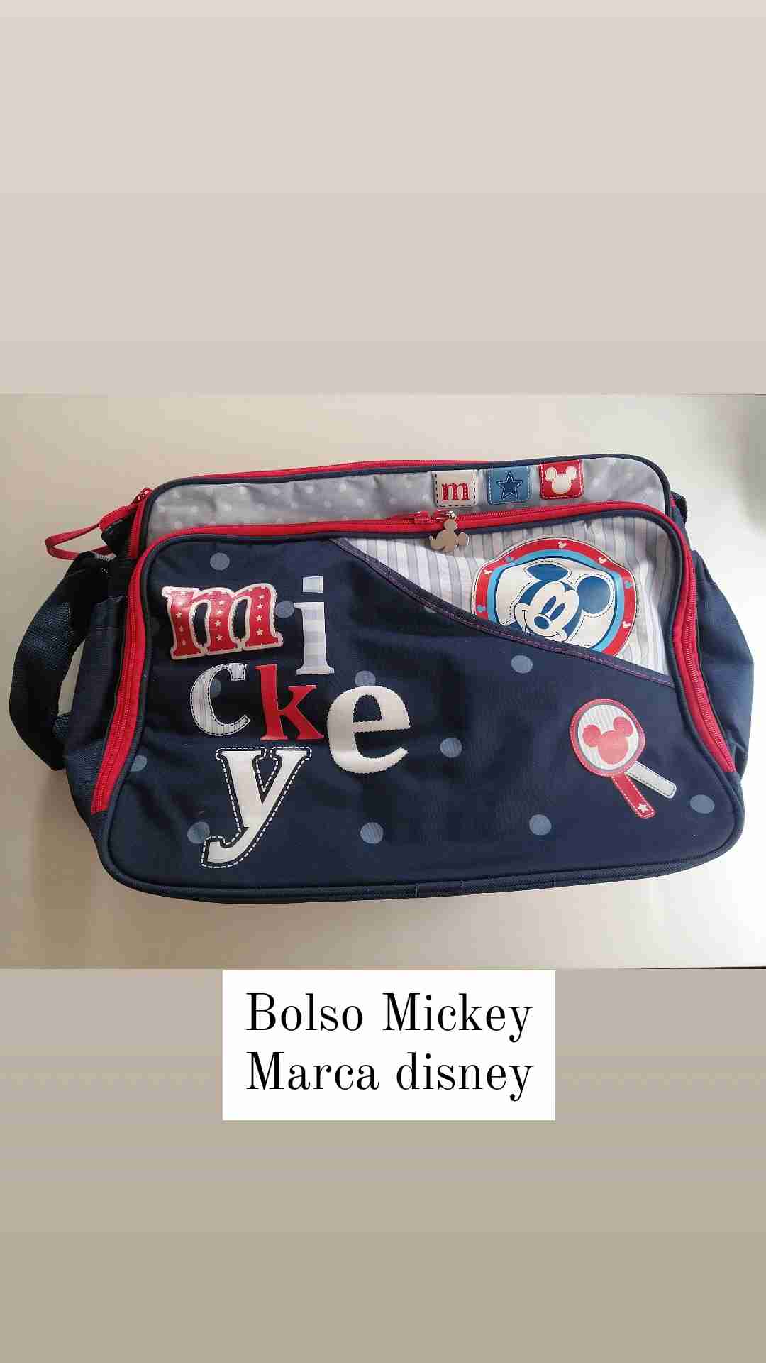 Bolso Maternal Mickey Disney azul - 1