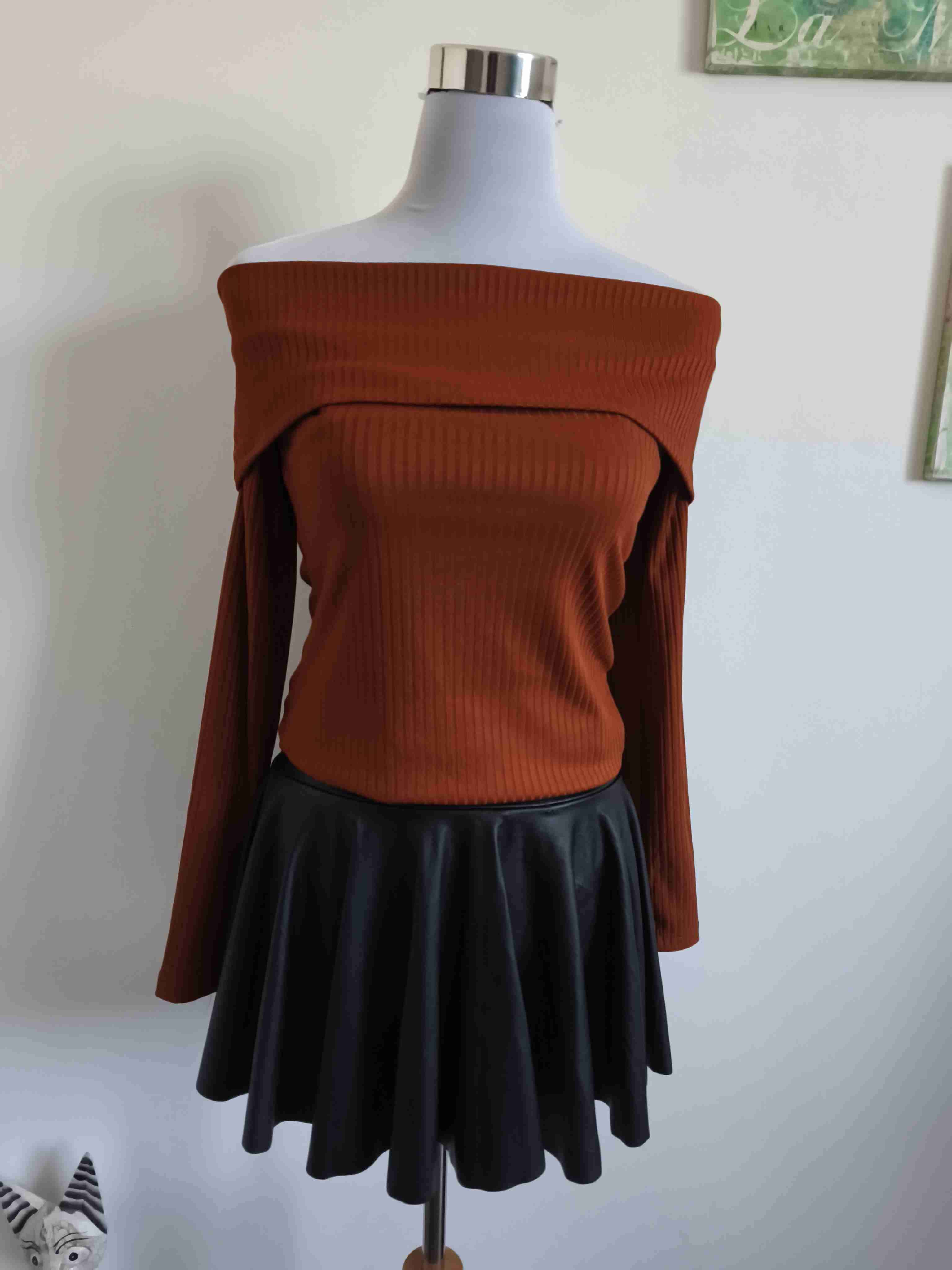 Top hombro caído terracota - miniatura 3