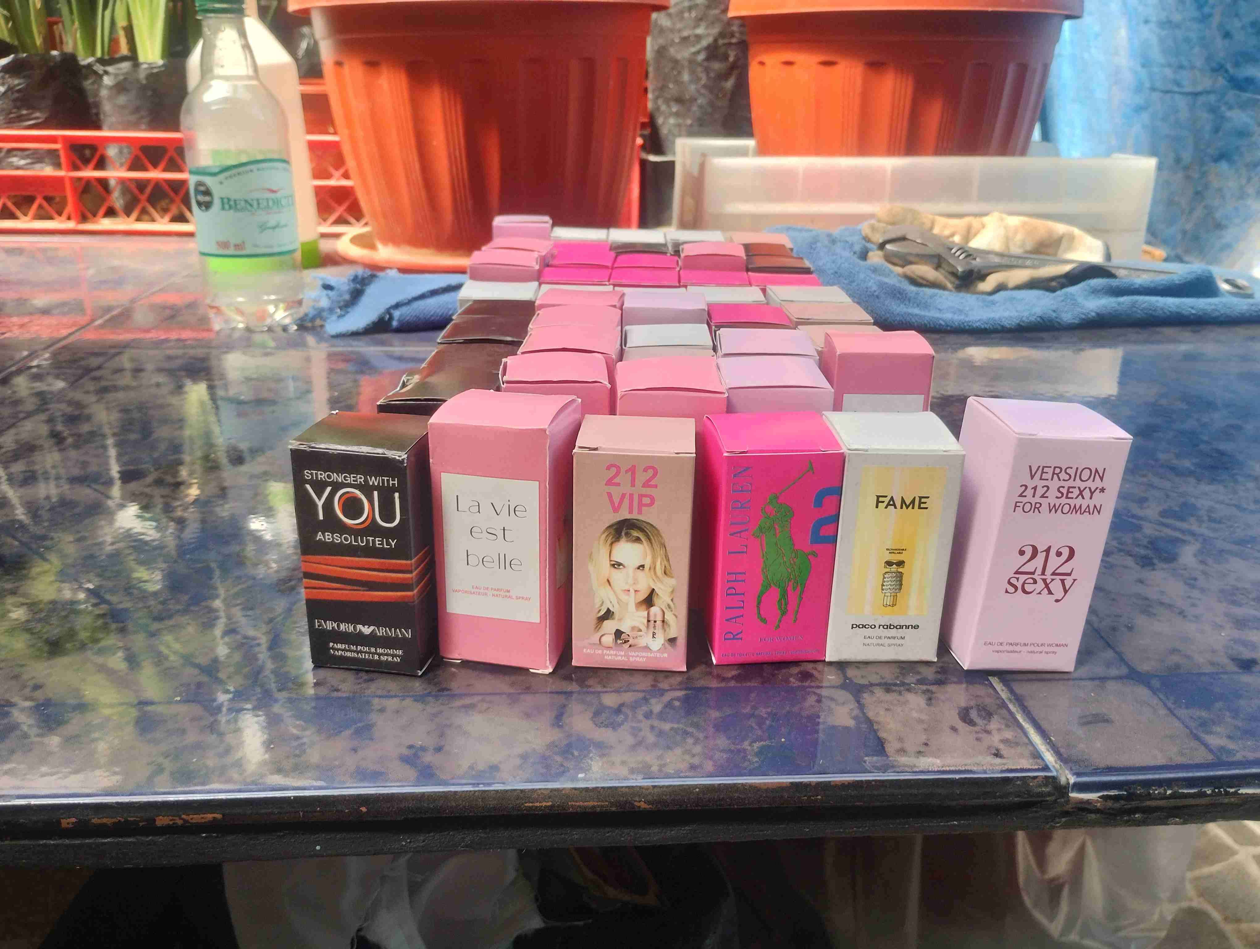 Set de perfumes miniatura variados