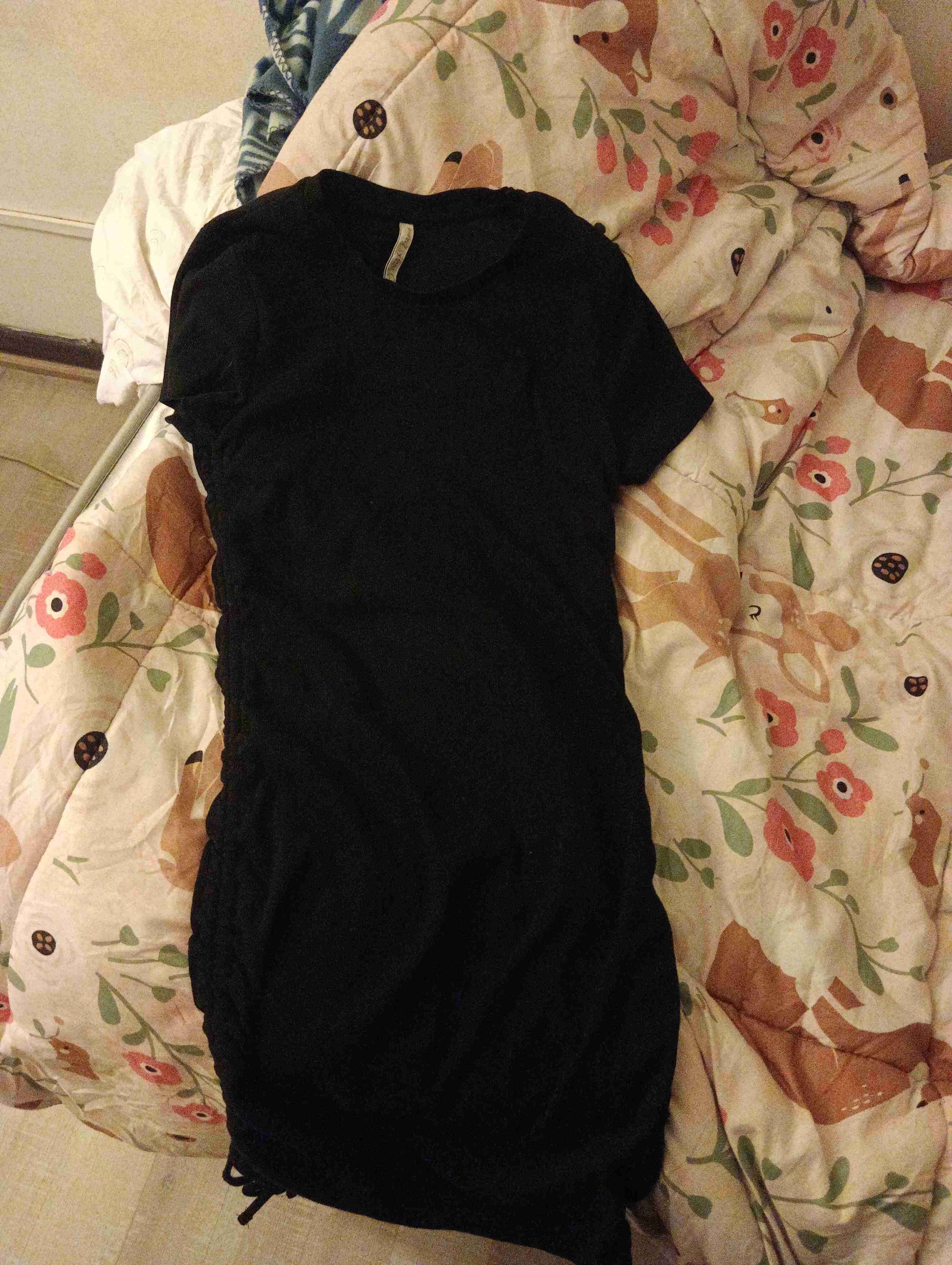 Vestido negro casual - 1