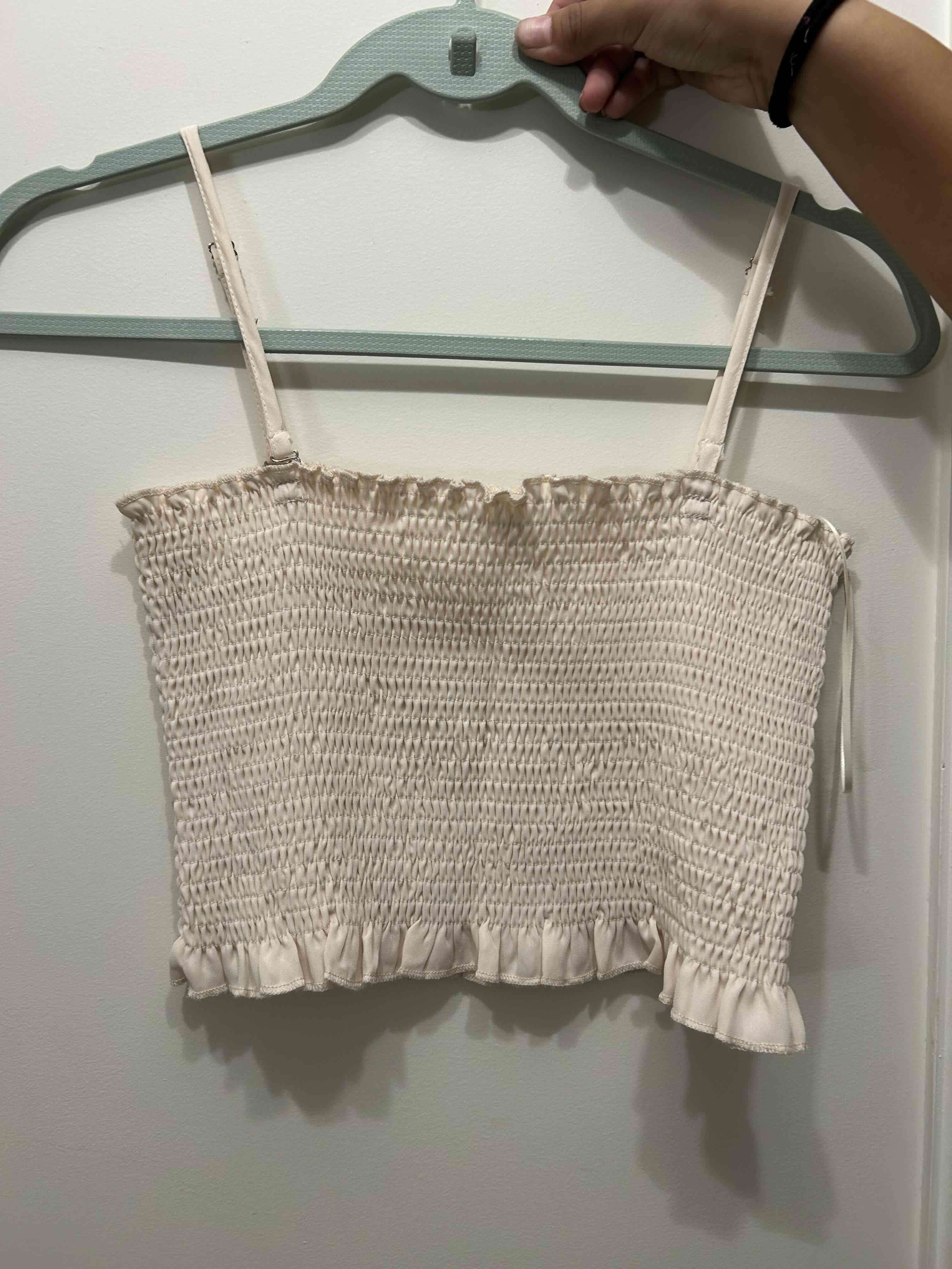 Top de tirantes blanco