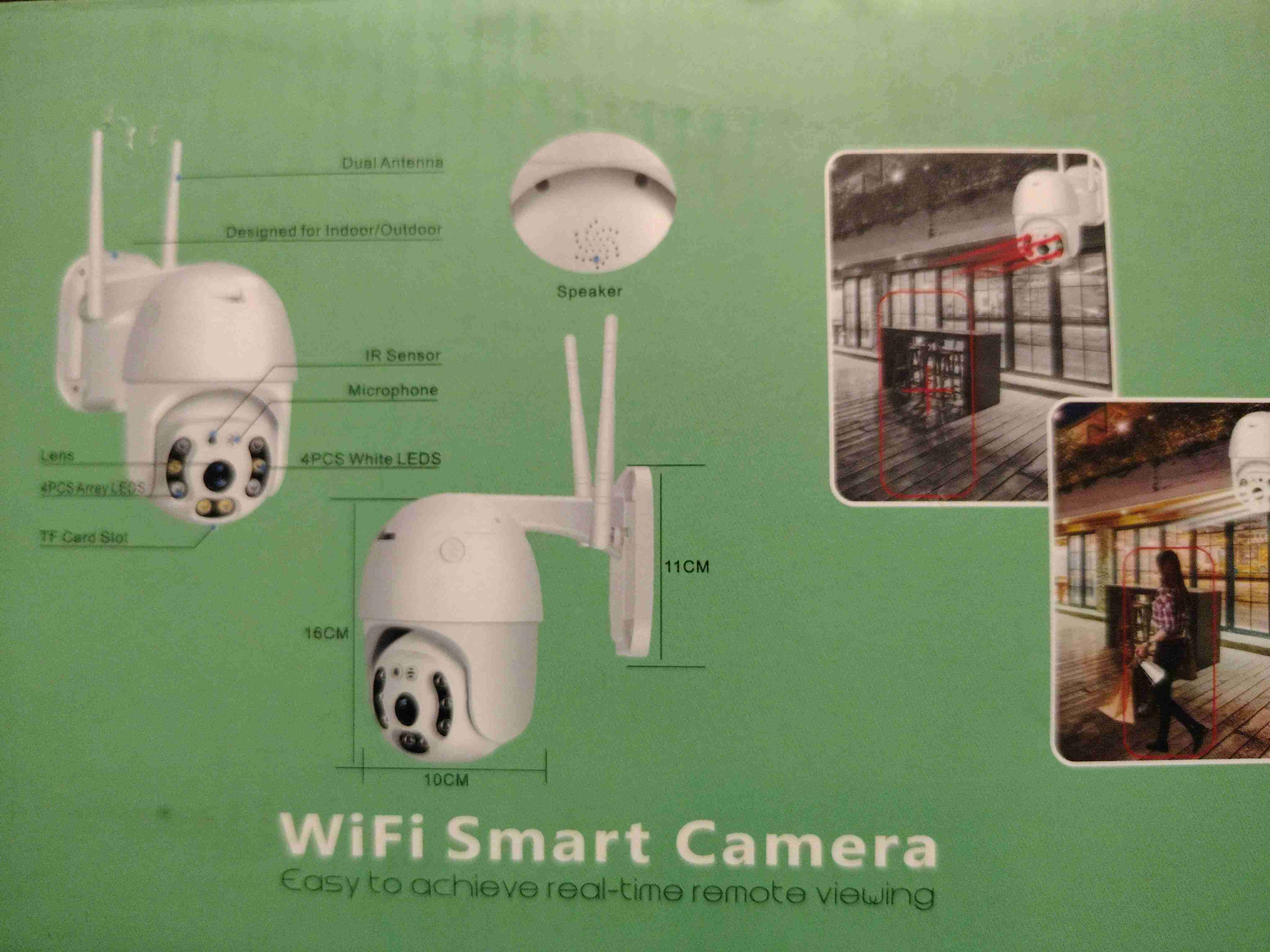 Cámara de seguridad blanca LED - miniatura 6