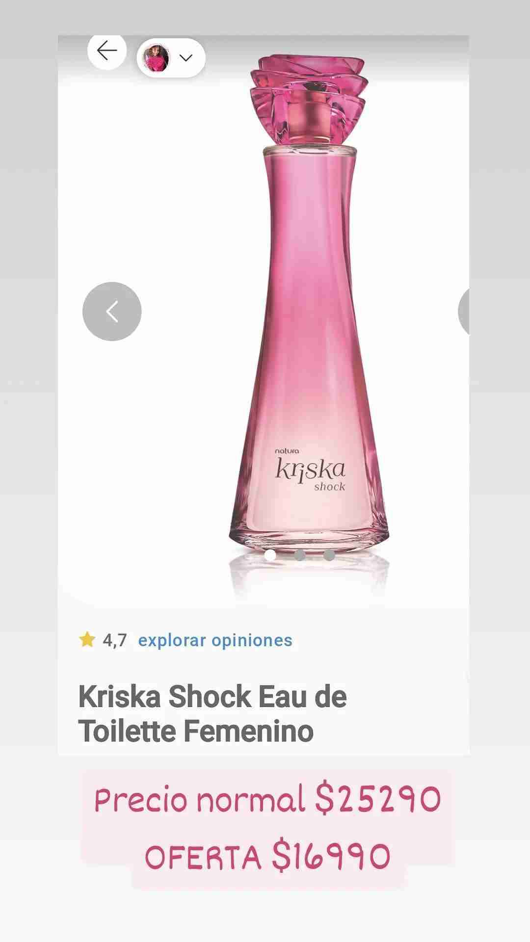 Perfume Kriska Shock 100ml