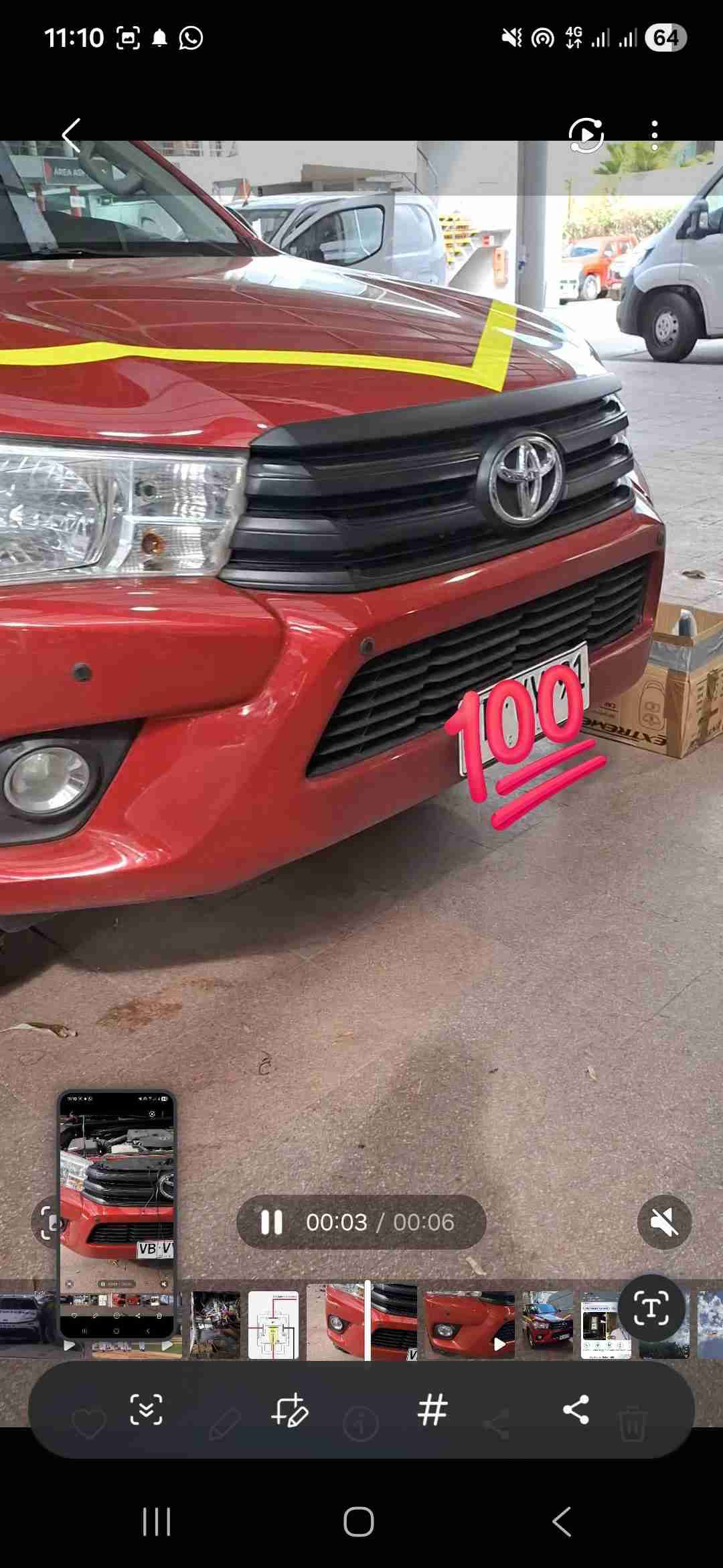 Sensor de estacionamiento LED digital - 6