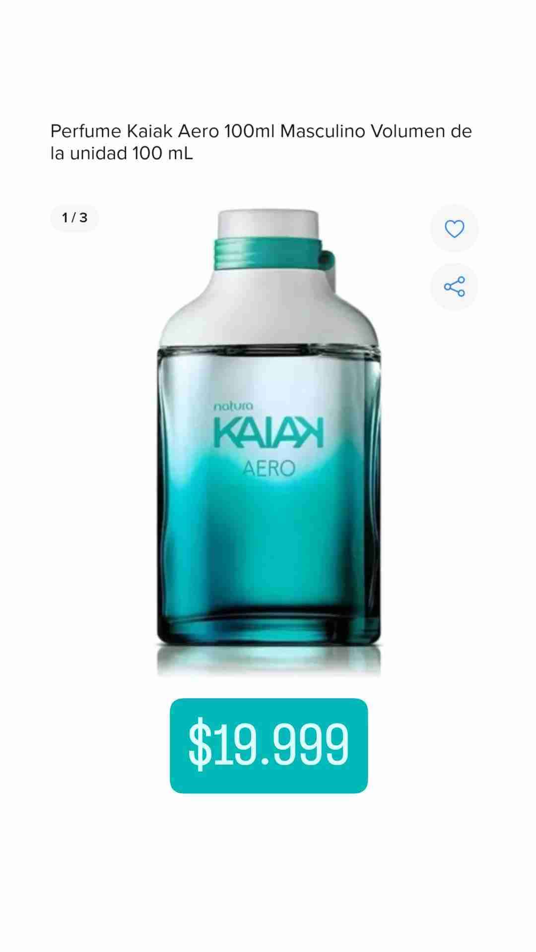 Perfume Kaiak Aero 100ml